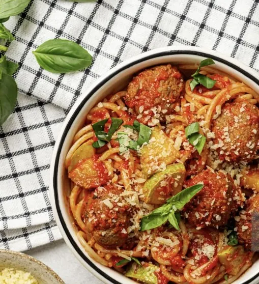 insulin-resistance:-turkey-meatballs-with-spaghetti-squash