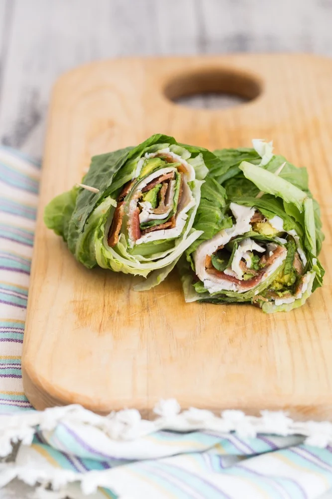 type-1-diabetes:-turkey-lettuce-wraps-with-hummus