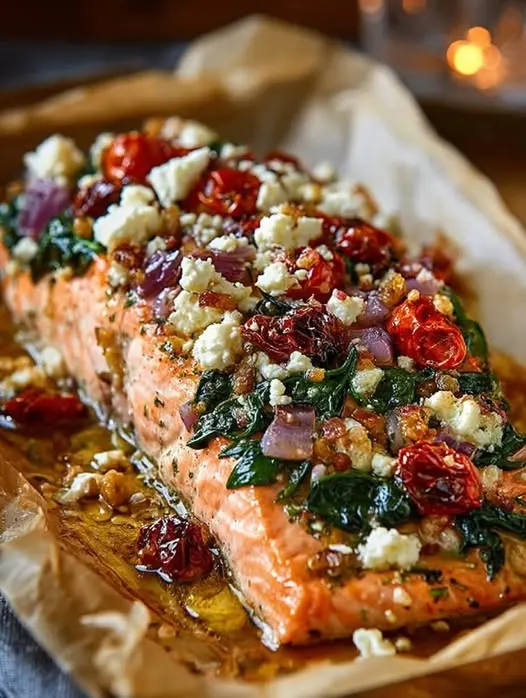 anxiety-and-depression:-sun-dried-tomato-and-feta-baked-salmon