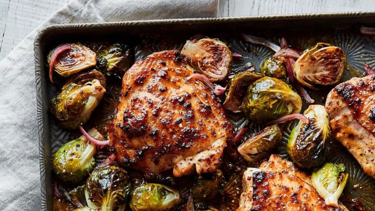 pcosir:-sheet-pan-honey-mustard-chicken