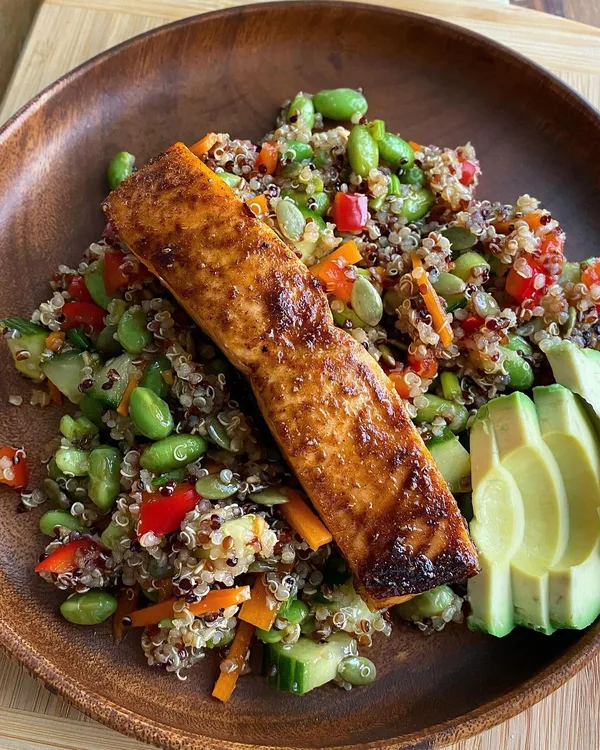 pcos:air-fryer-honey-mustard-salmon