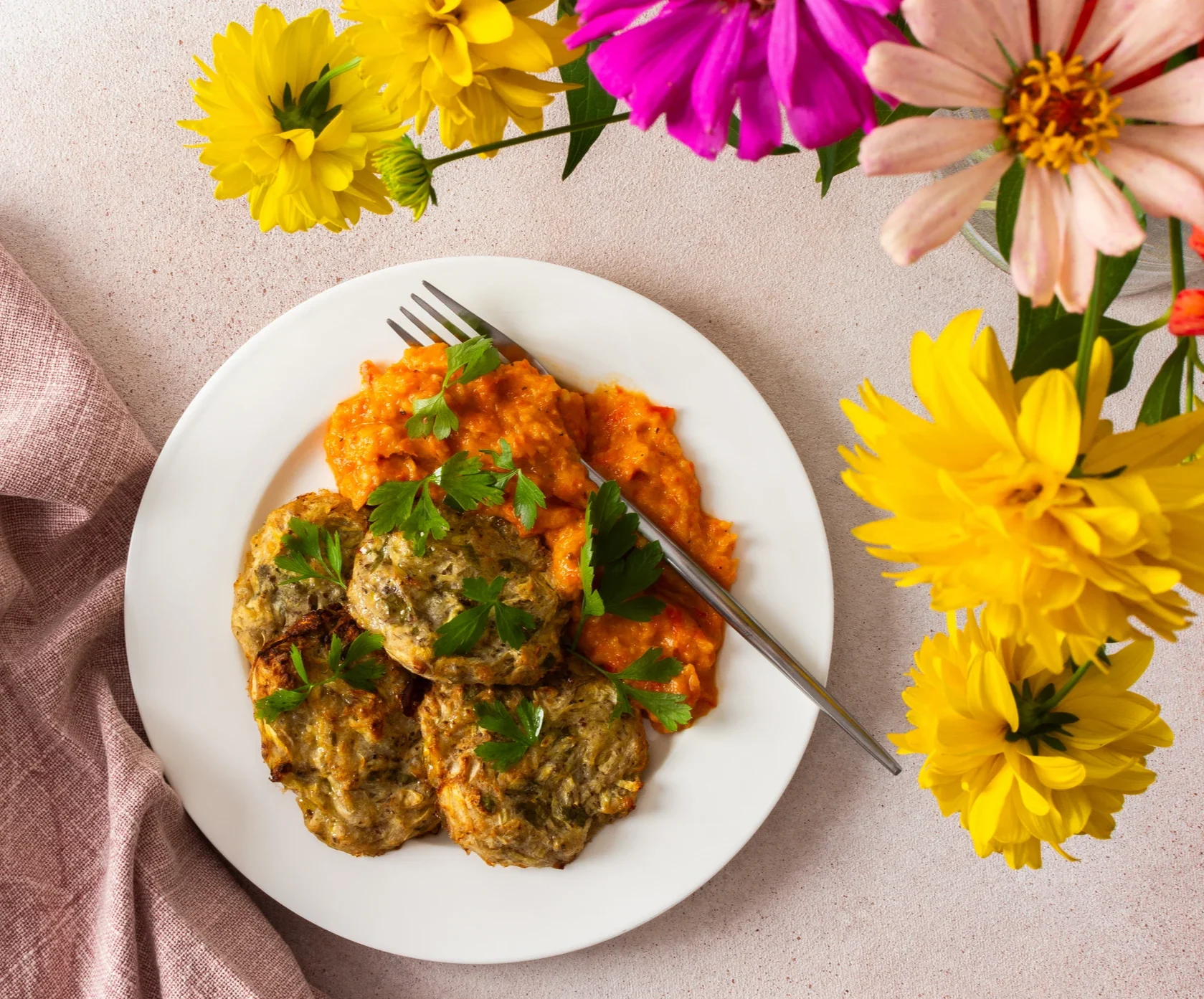 sibo:-herbed-turkey-patties-with-carrot-parsnip-mash