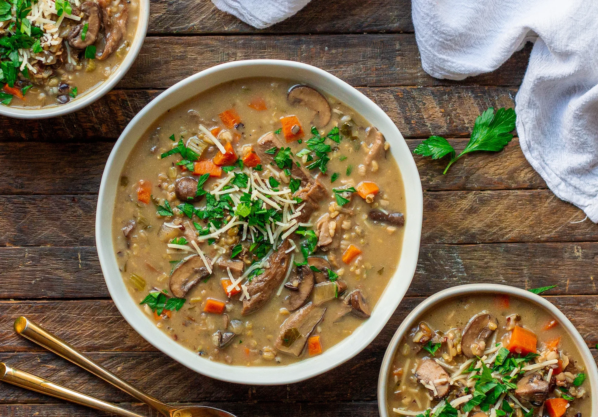 alzheimer's:-mushroom-and-wild-rice-soup
