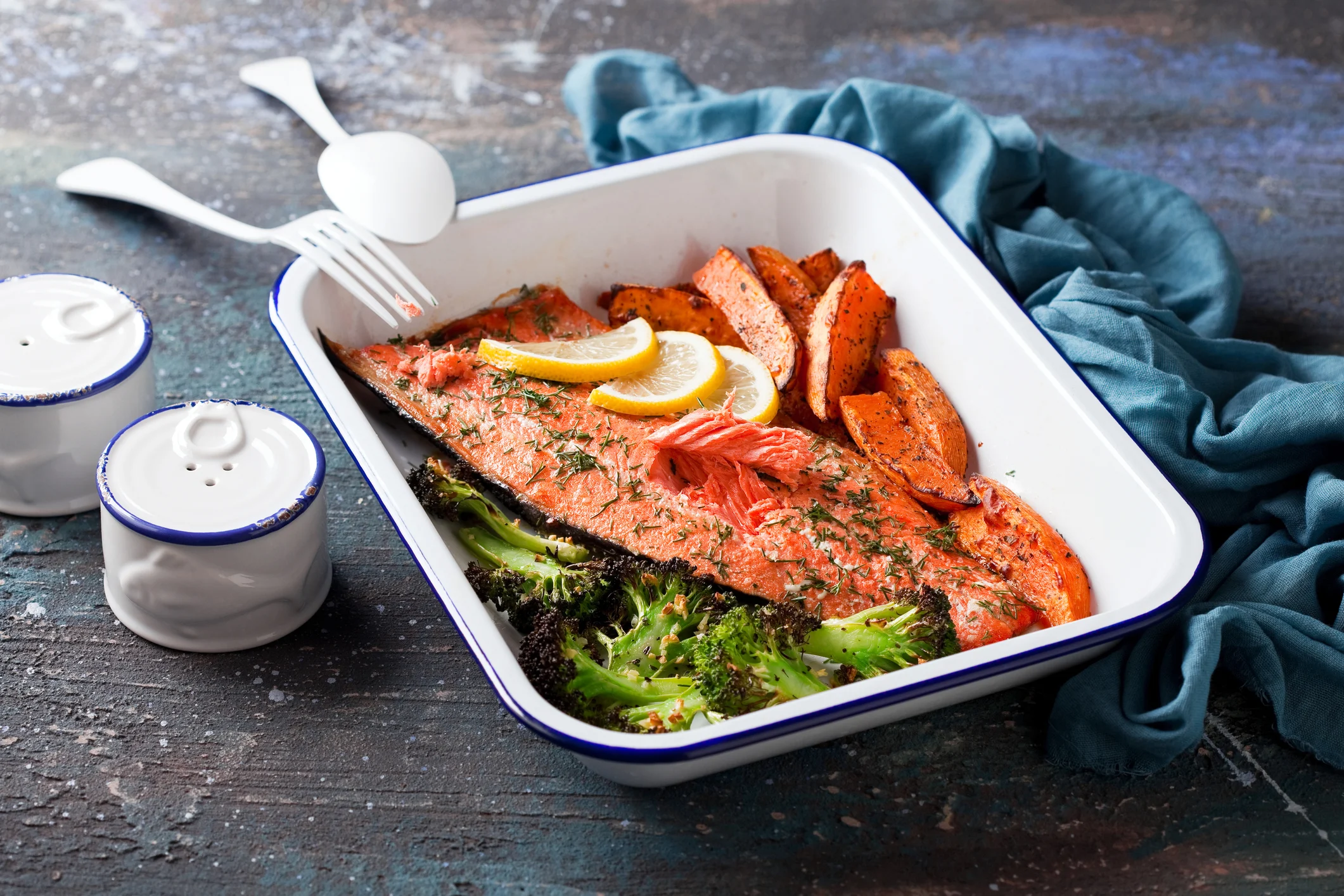 hypothyroid:-roasted-sheet-pan-salmon-with-asparagus-and-sweet-potatoes