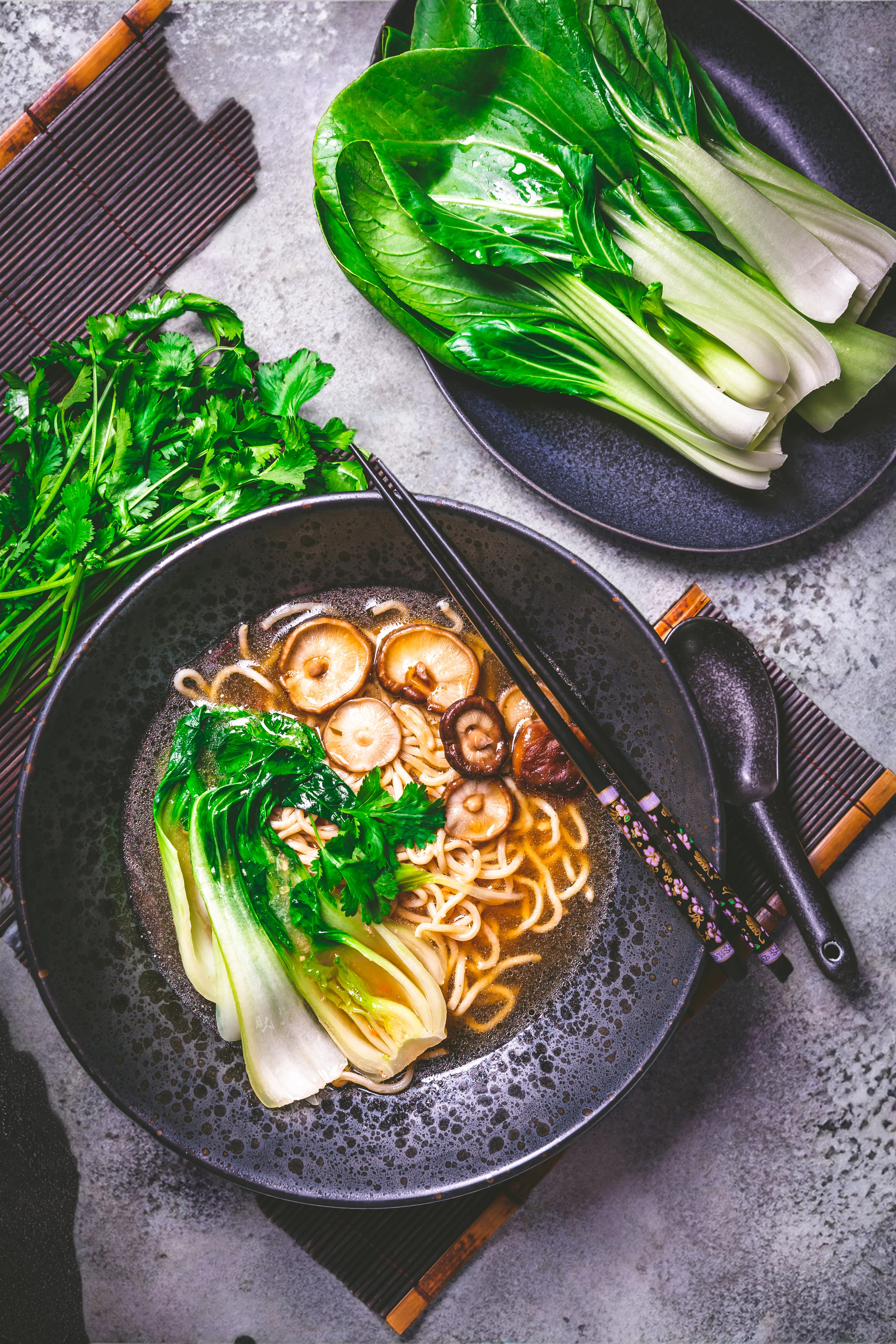 depression:-soba-noodle-bowl-with-miso-broth-and-veggies