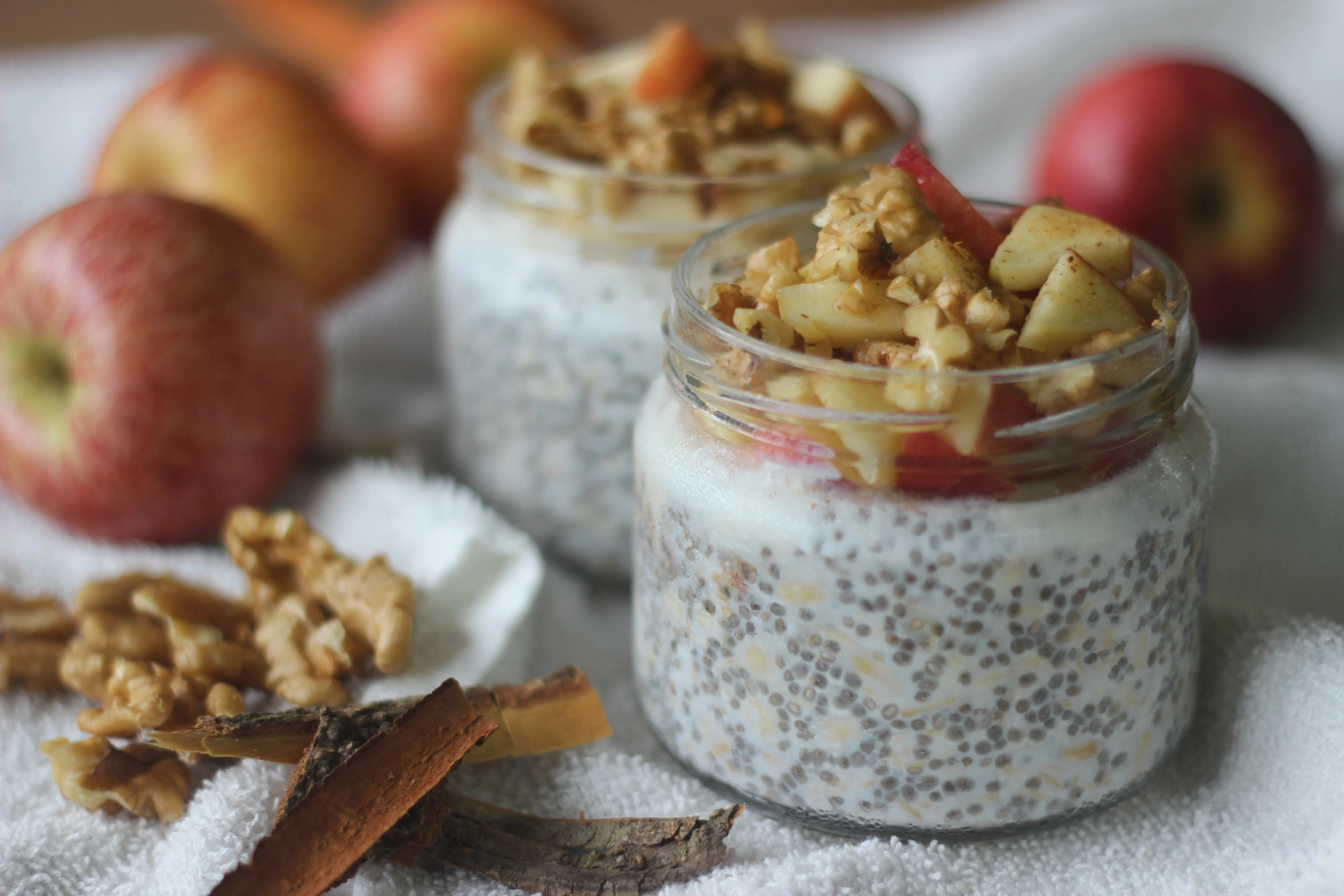 high-cholesterol:-apple-cinnamon-baked-chia-pudding