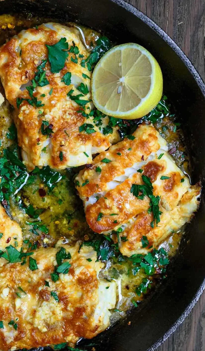 high-blood-pressurefibro:-garlic-herb-baked-cod-with-broccoli-mash