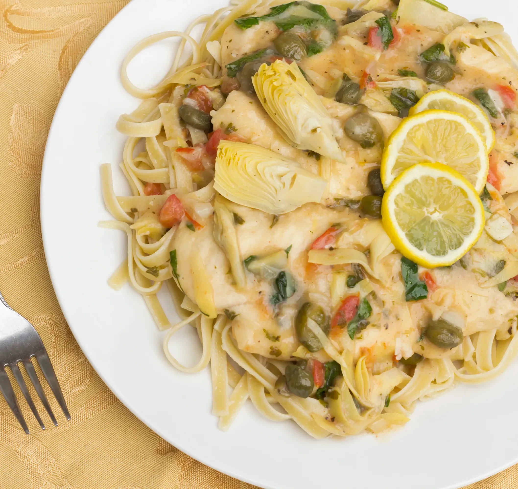mold-toxicity:-artichoke-pasta-with-lemon-garlic-olive-oil-(gluten-free)