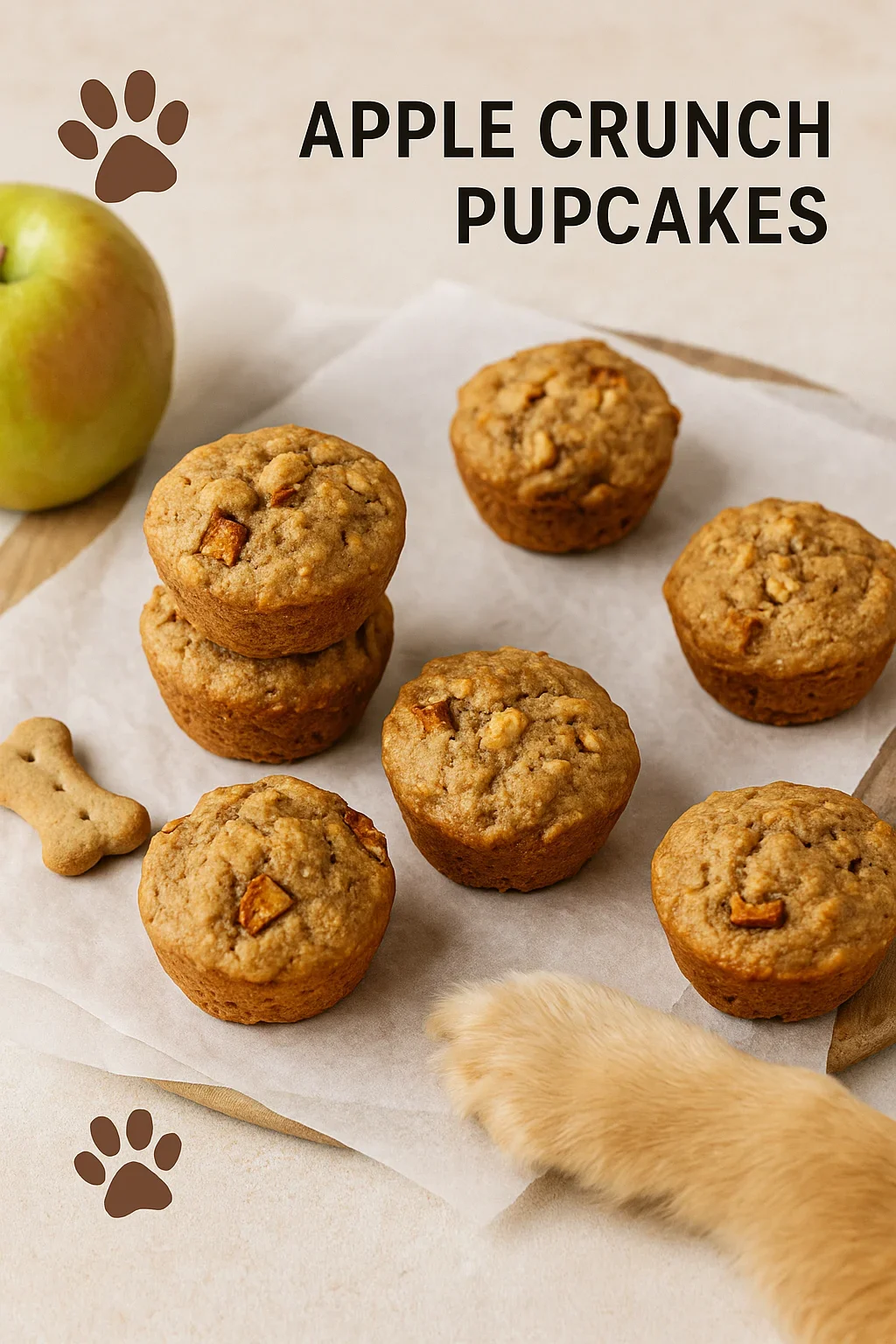apple-crunch-pupcakes