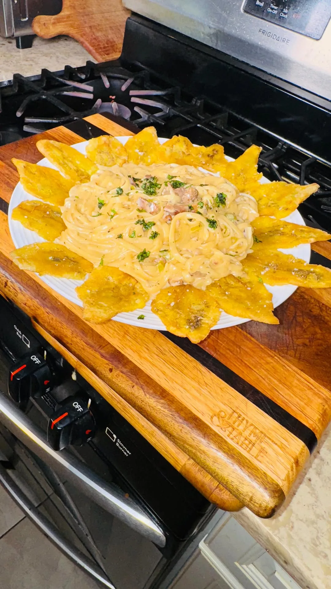 espaguetis-con-pollo