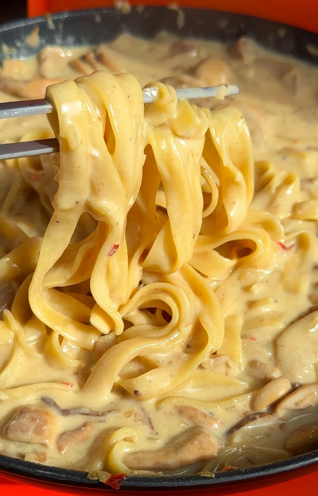 creamy-mushroom-tagliatelle