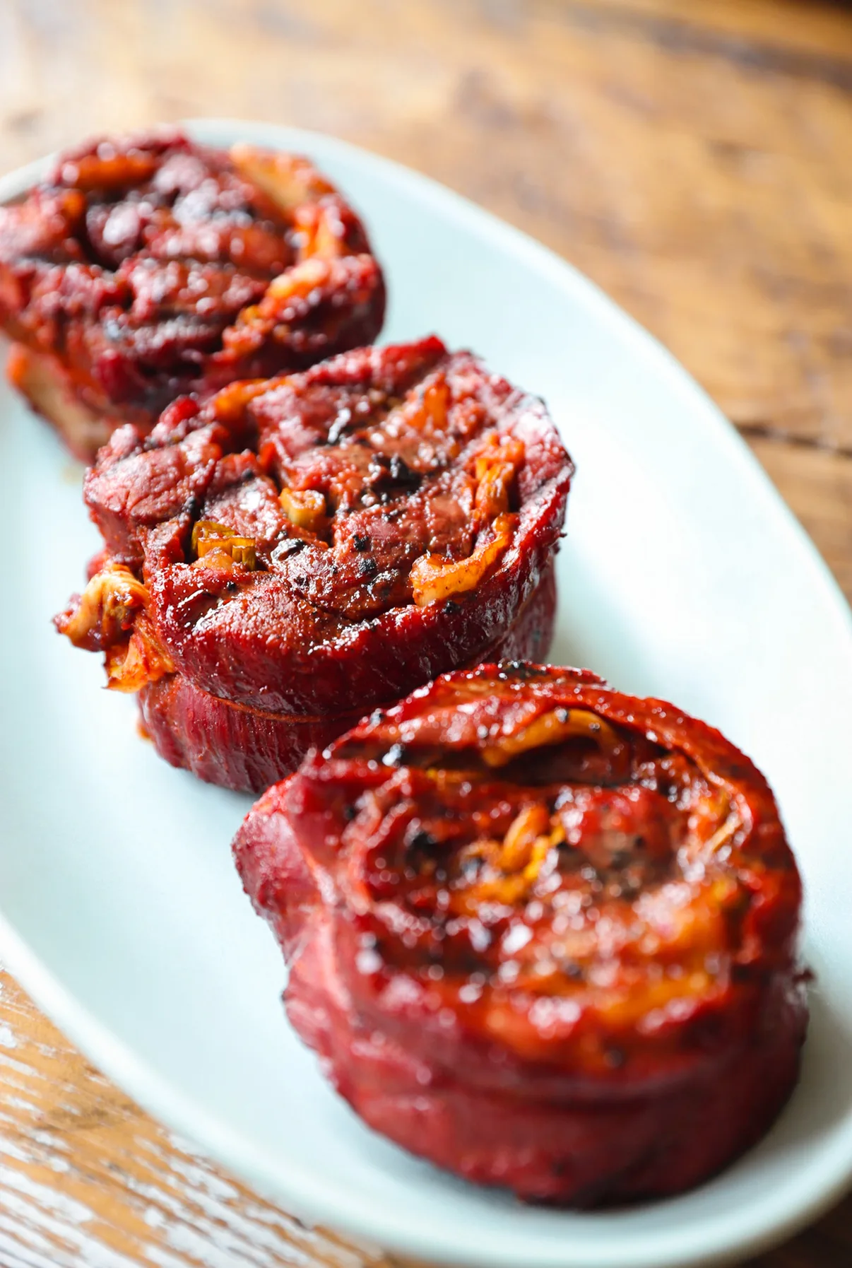 kimchi-flank-steak-pinwheels