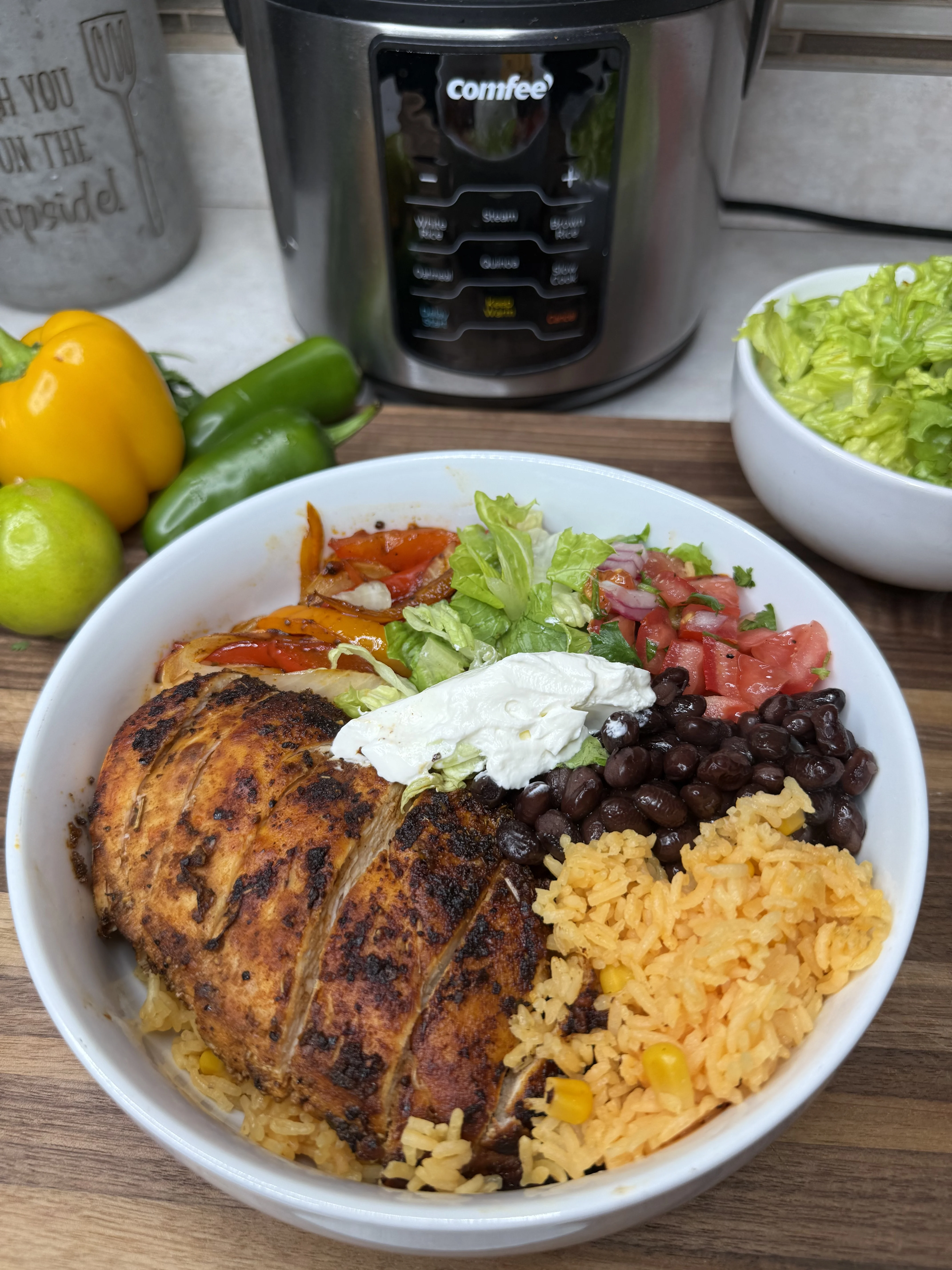 chicken-fajita-bowl