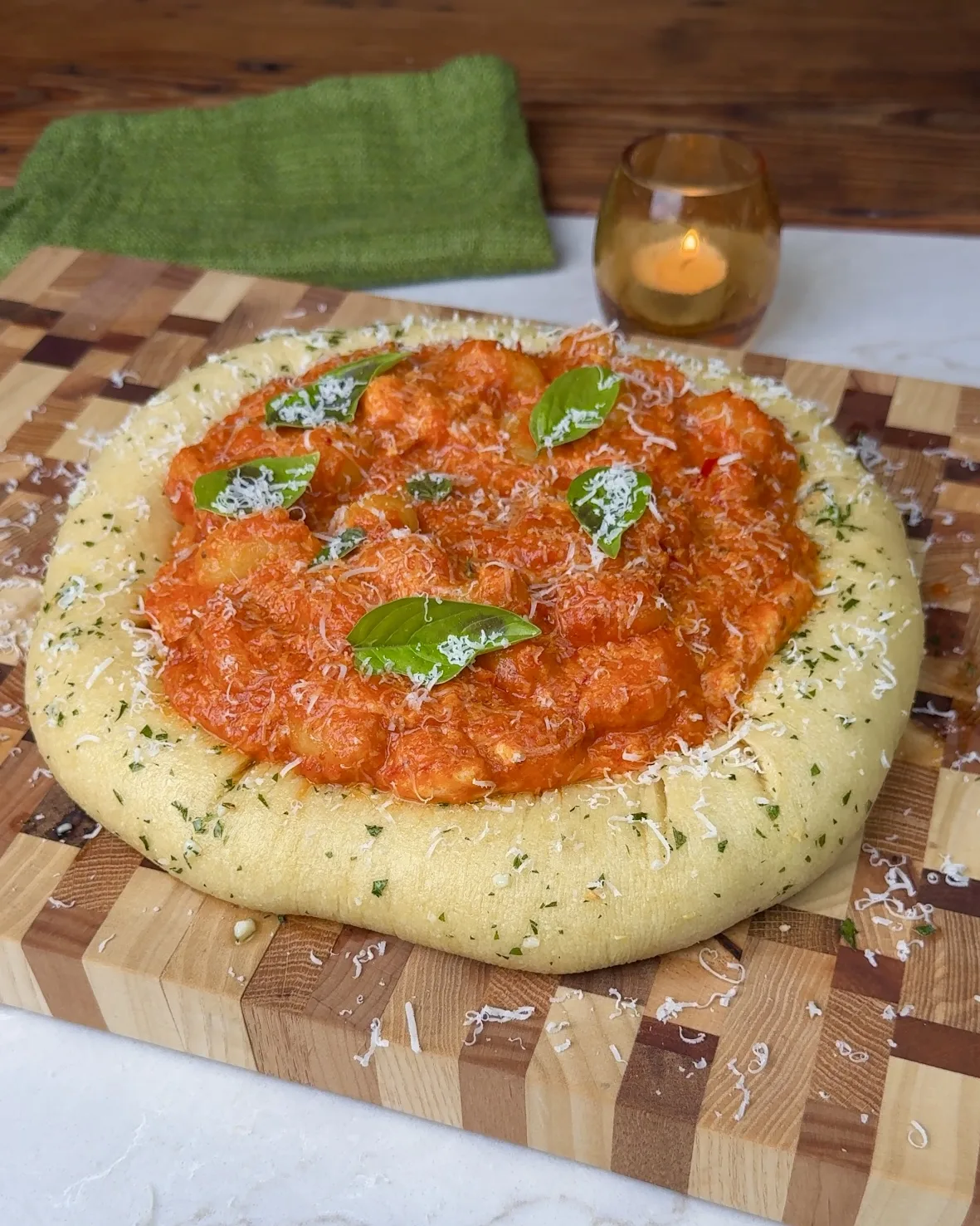 spicy-mozzarella-gnocchi-in-a-pizza-bowl