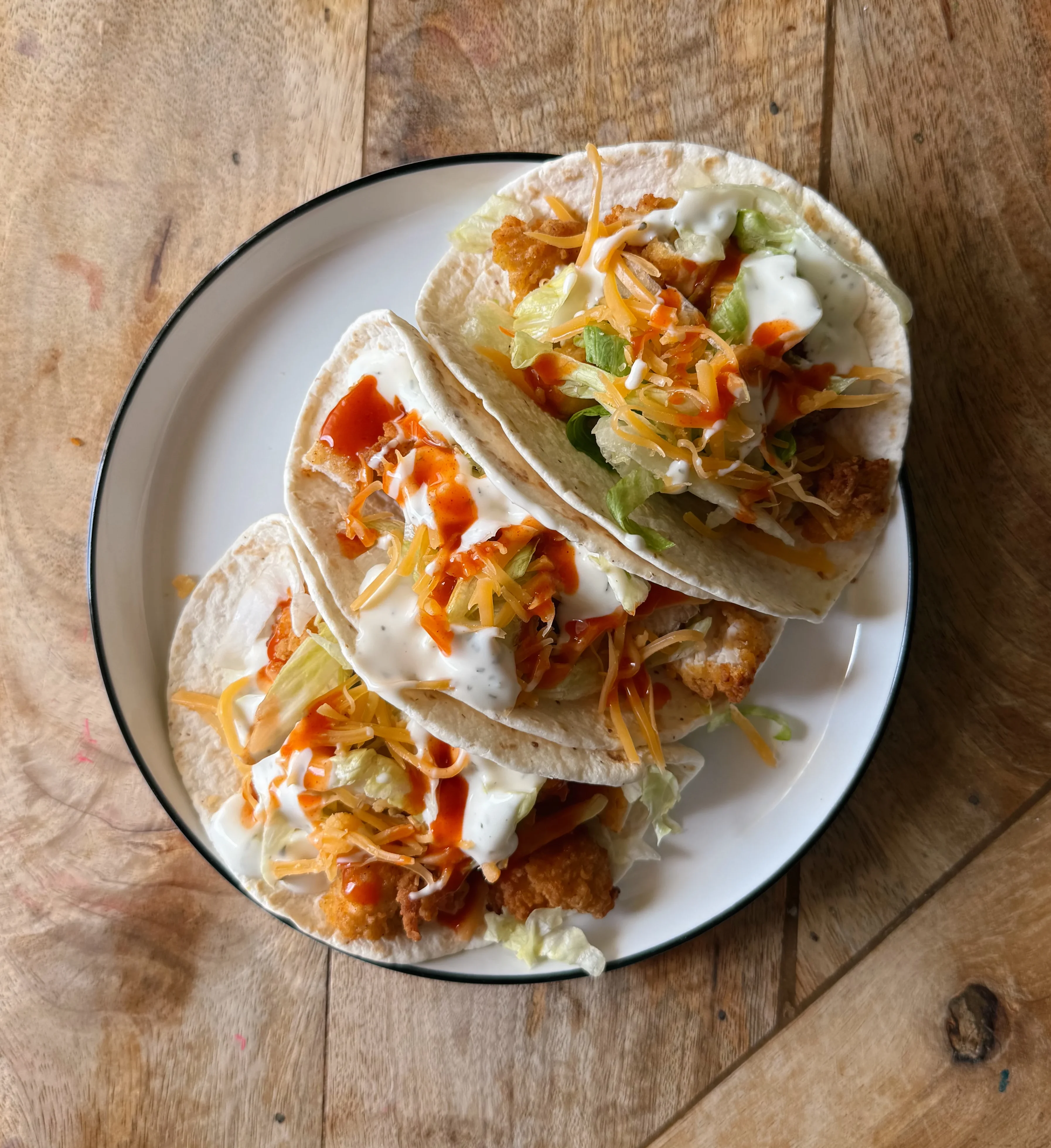 buffalo-ranch-chicken-tacos