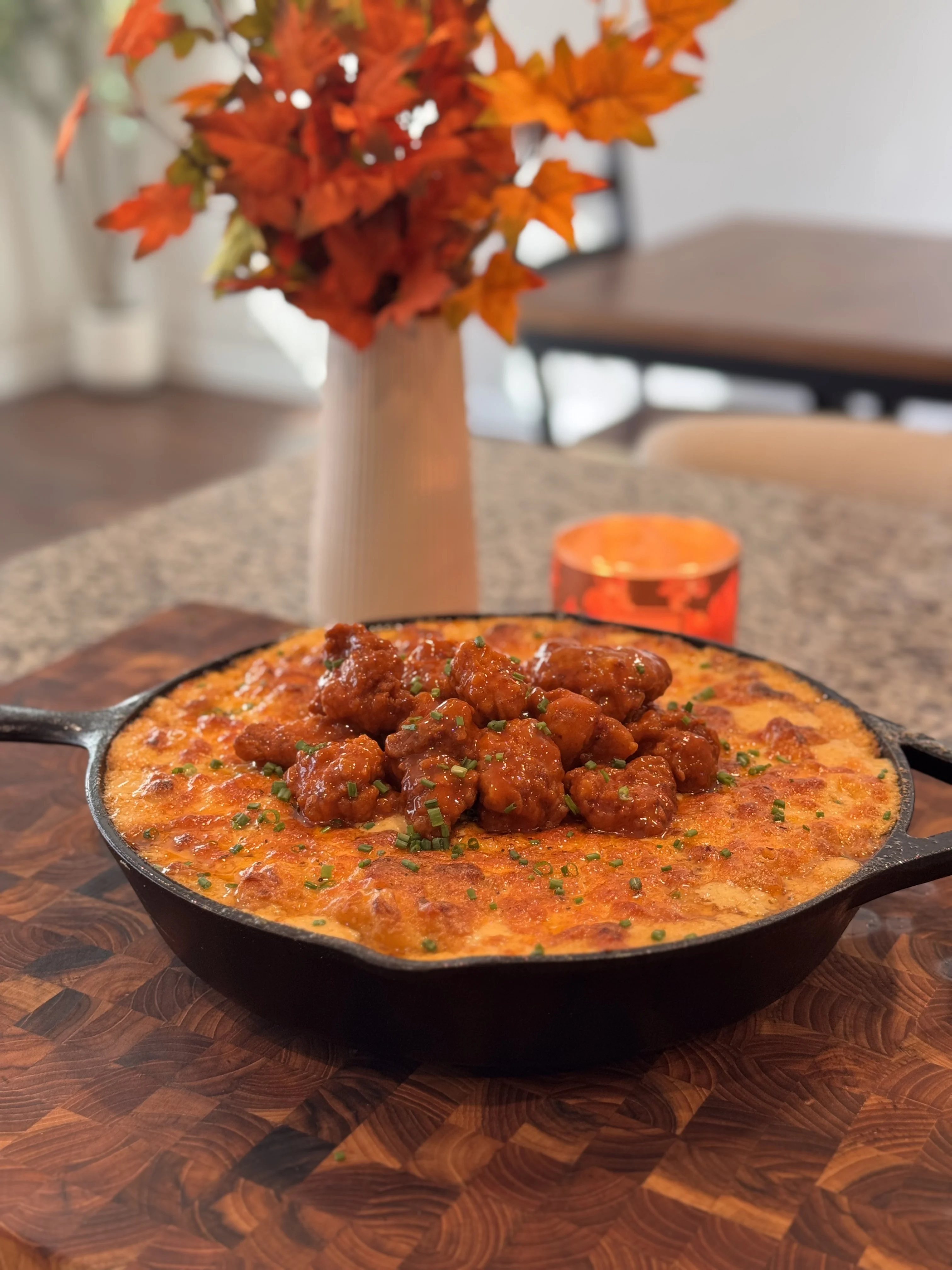 mac-and-cheese-and-hot-honey-chicken-bites