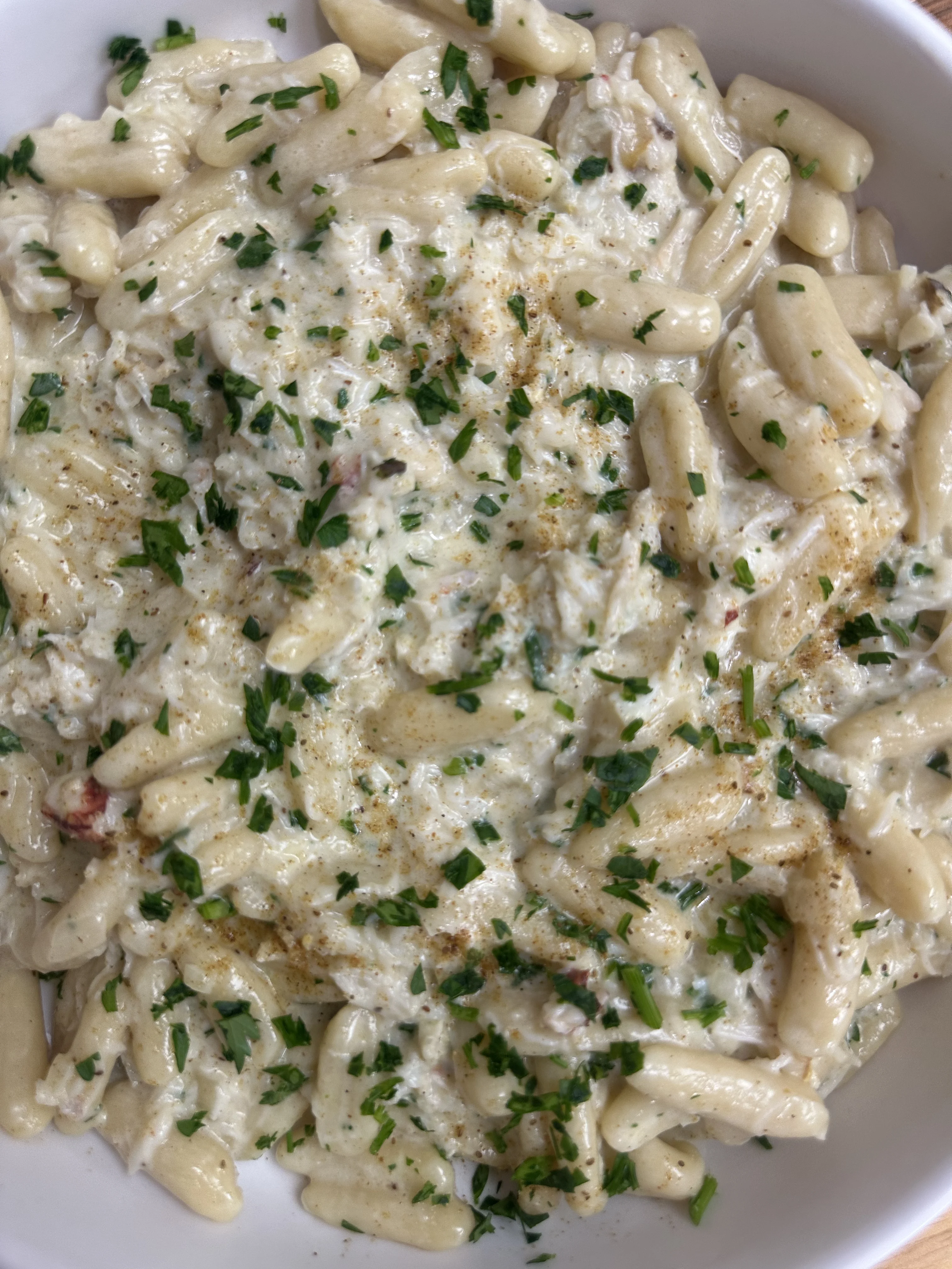 creamy-old-bay-crab-cavatelli