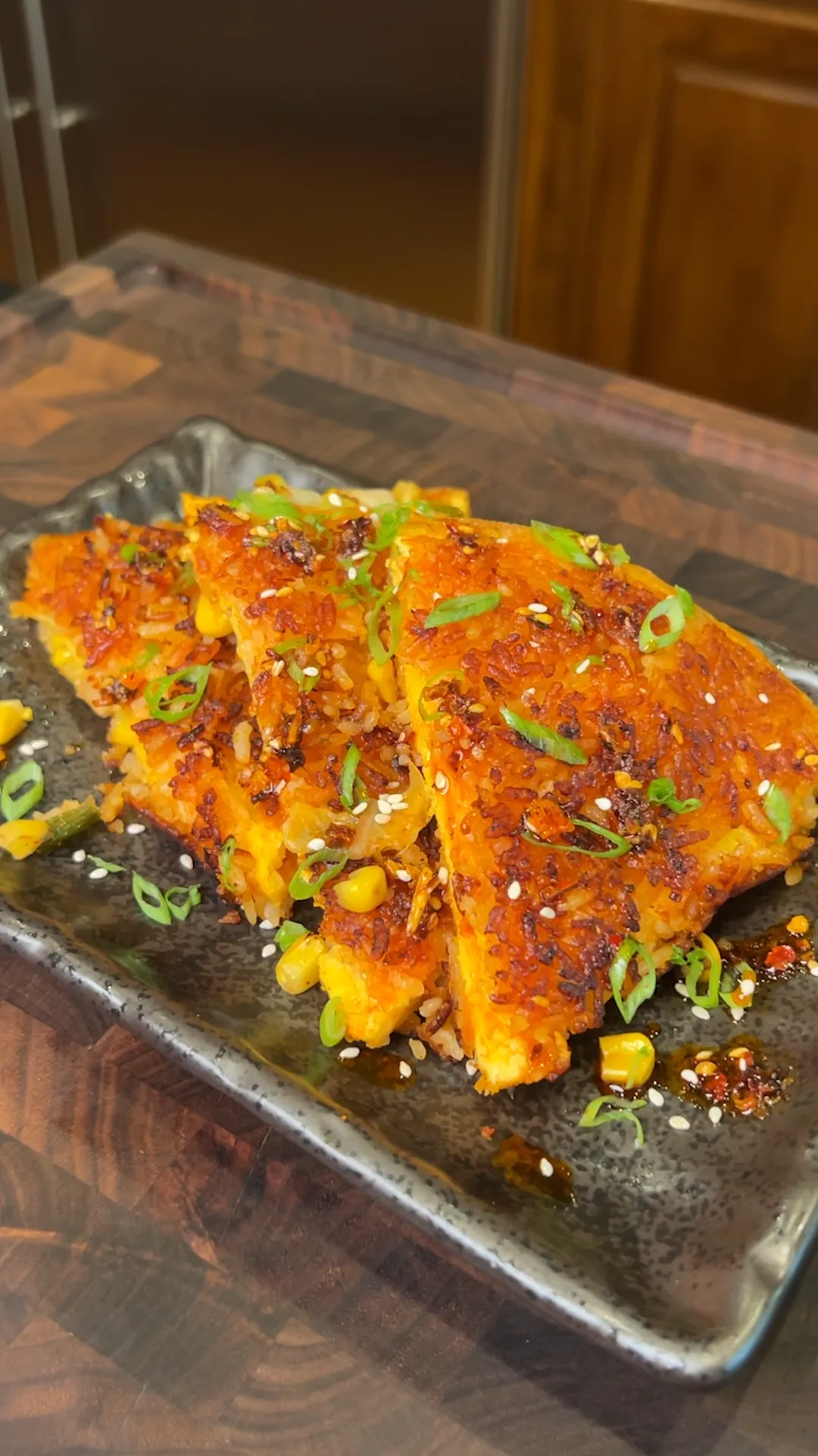 crispy-rice-omelet