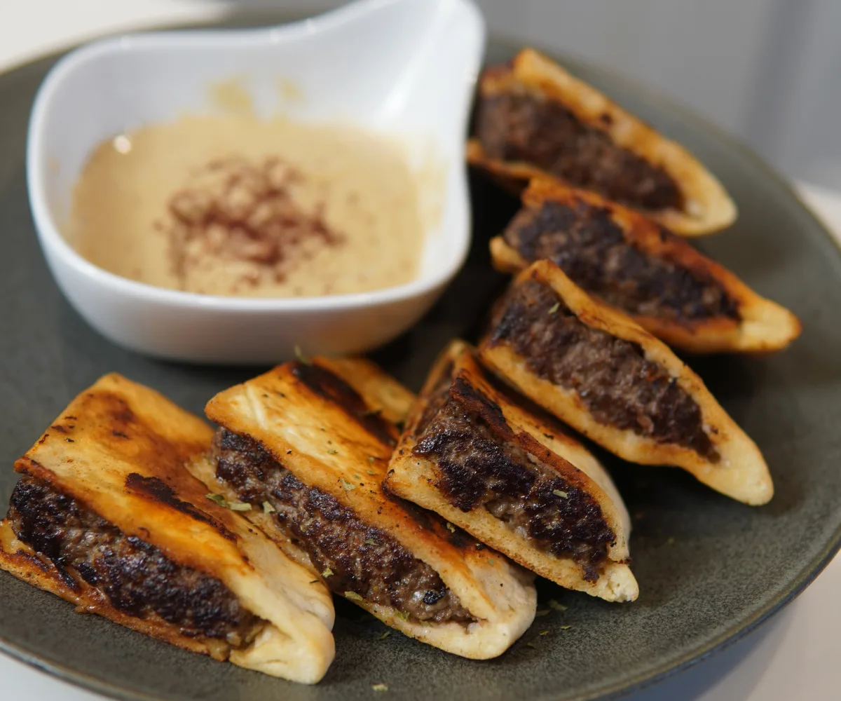 arayes-(lebanese-meat-stuffed-pita)