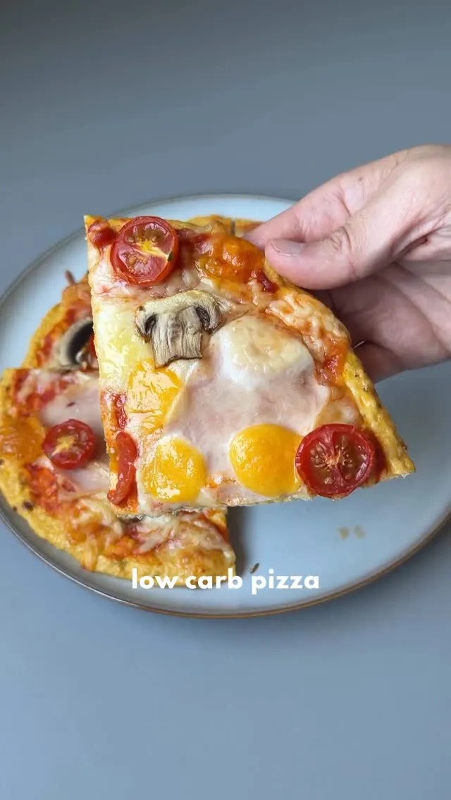 high-protein-chicken-pizza