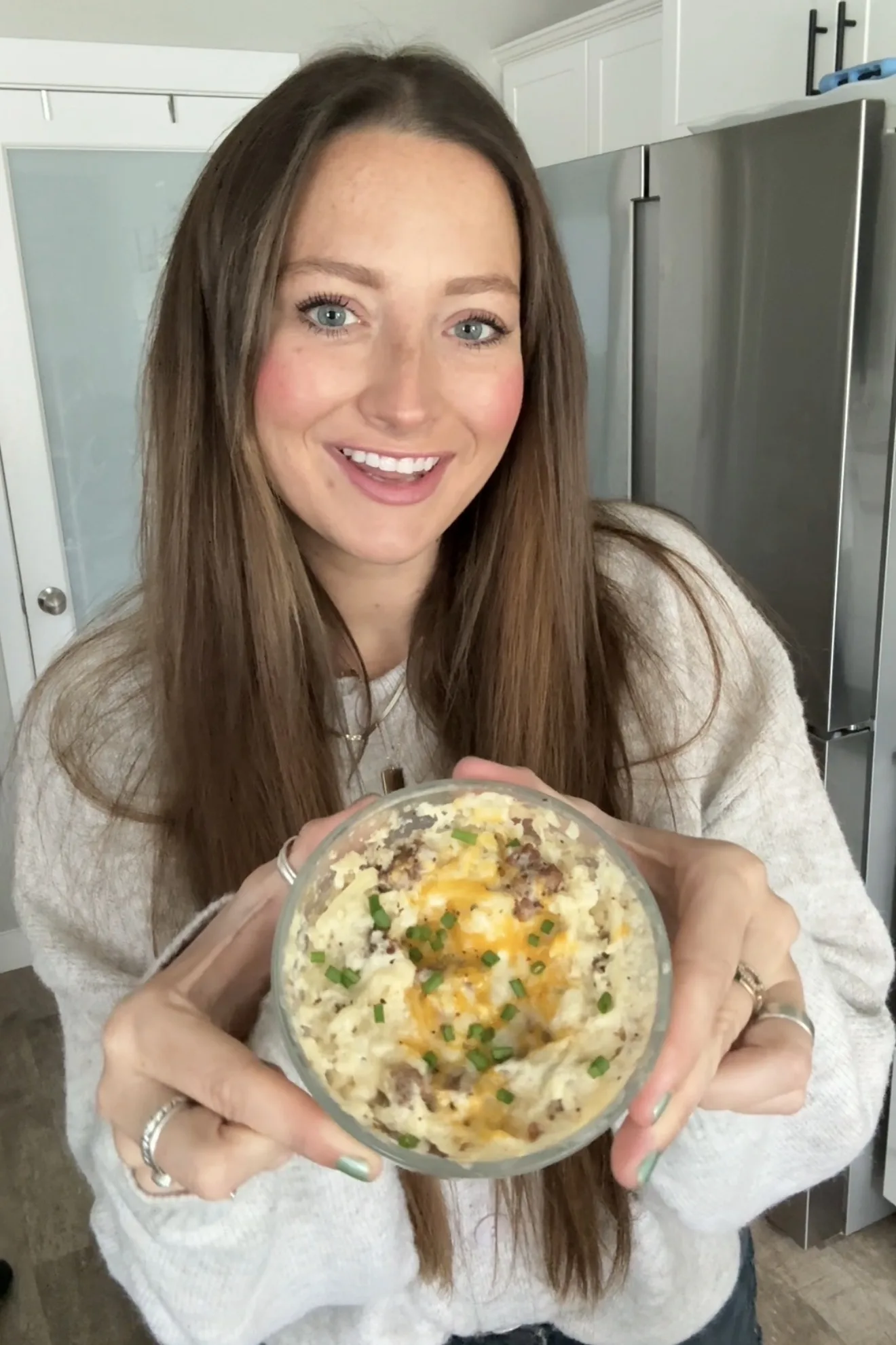 sausage-gravy-potato-power-bowl