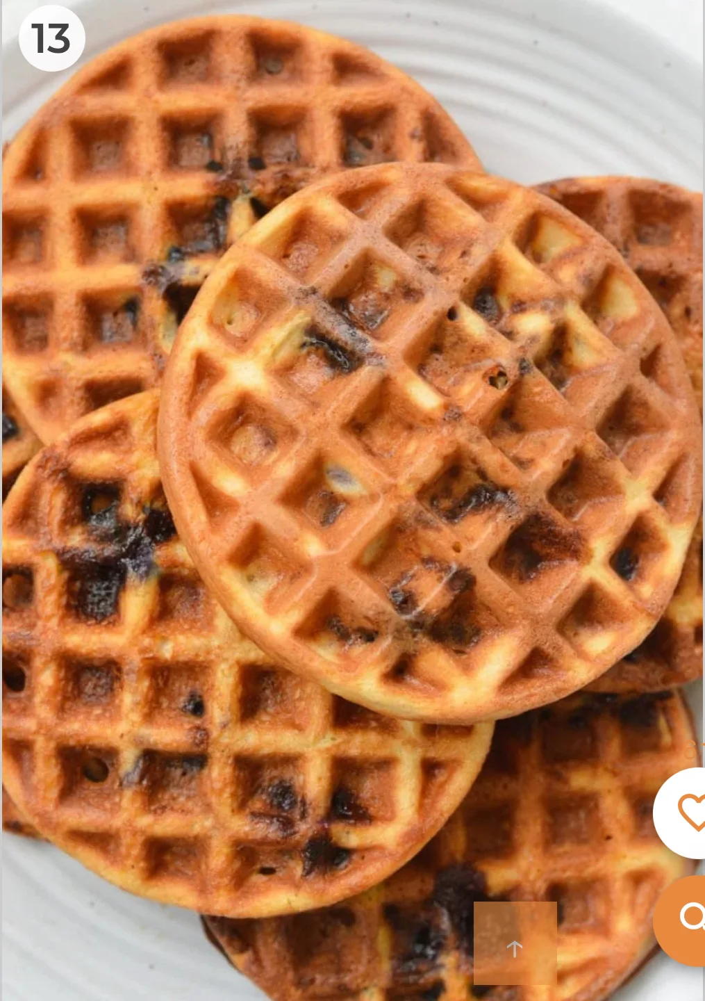 blueberry-chaffles