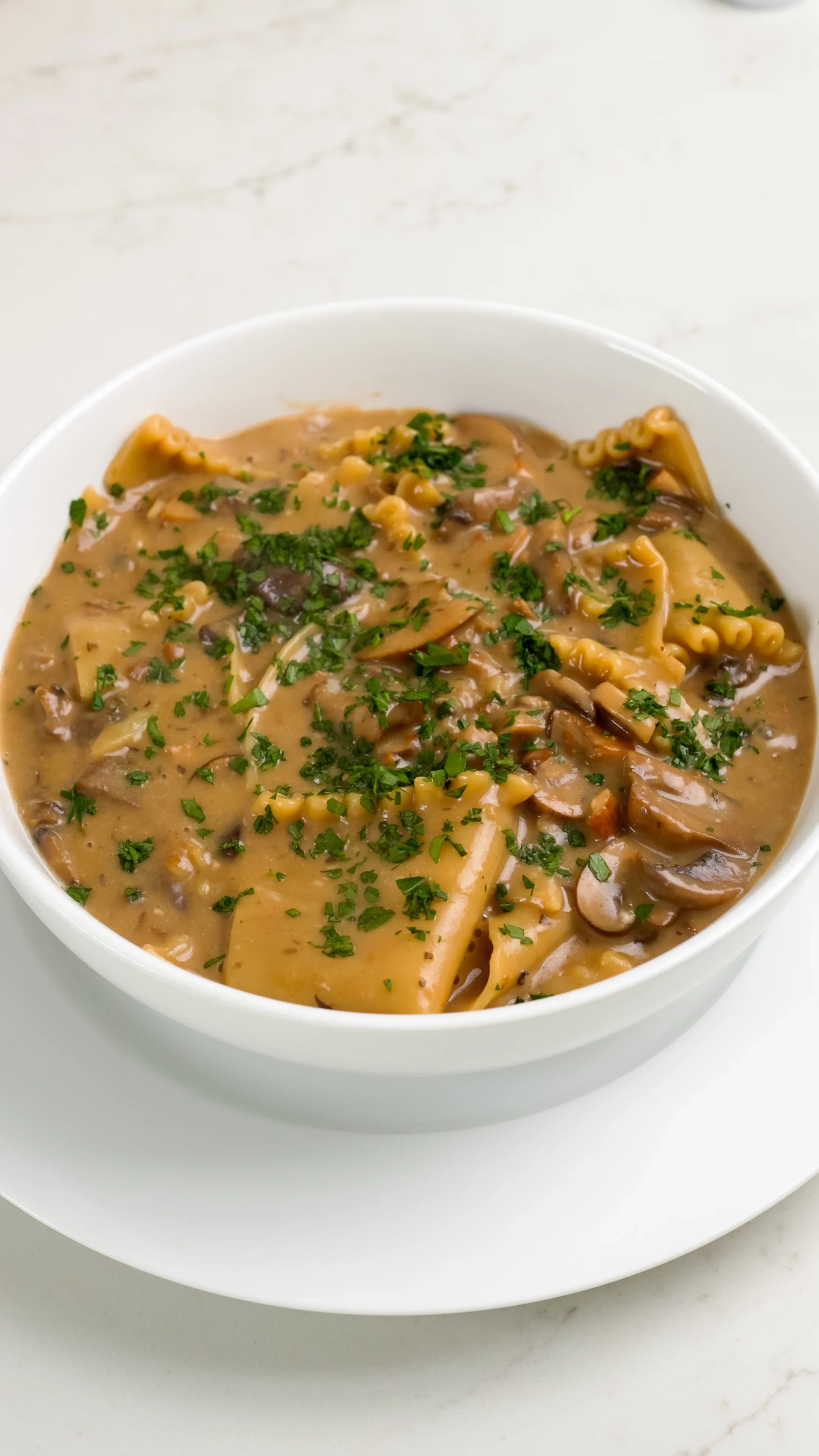 mushroom-alfredo-lasagna-soup