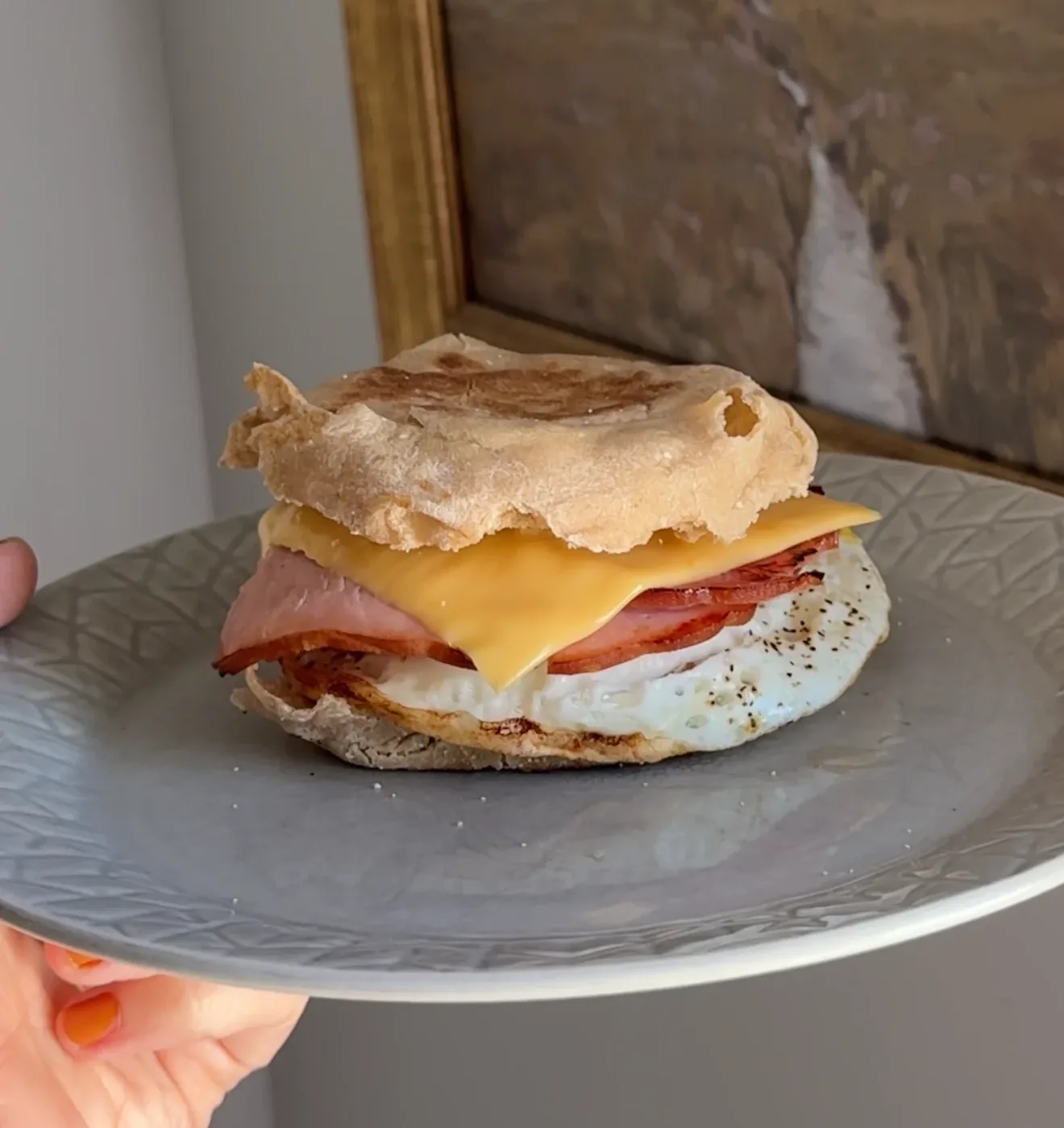 ham-cheese-breakfast-sandwich