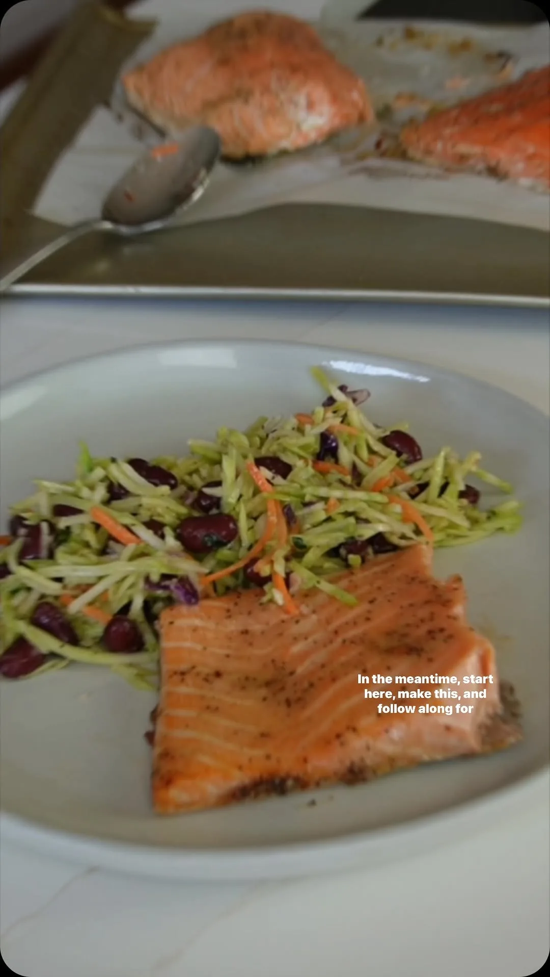 hot-honey-salad-with-hot-honey-salmon