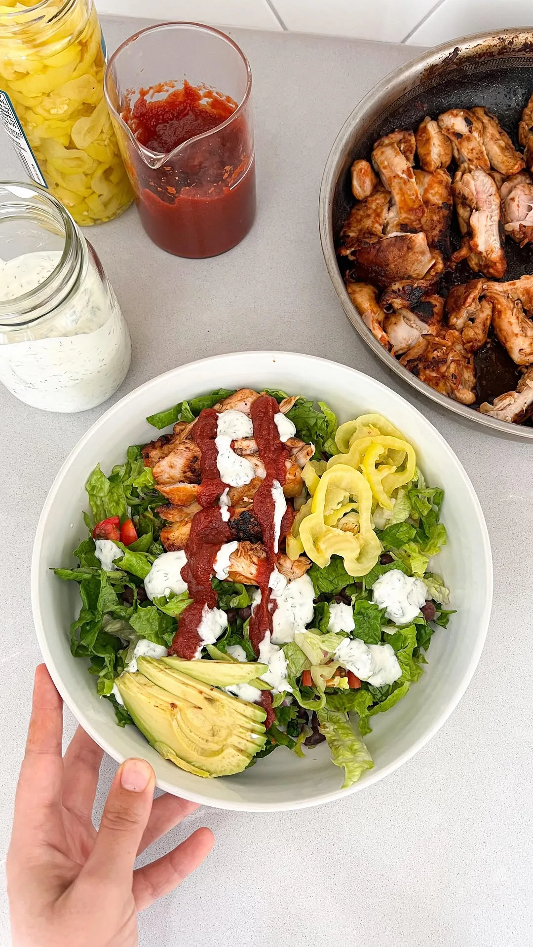 healthy-bbq-chicken-salad