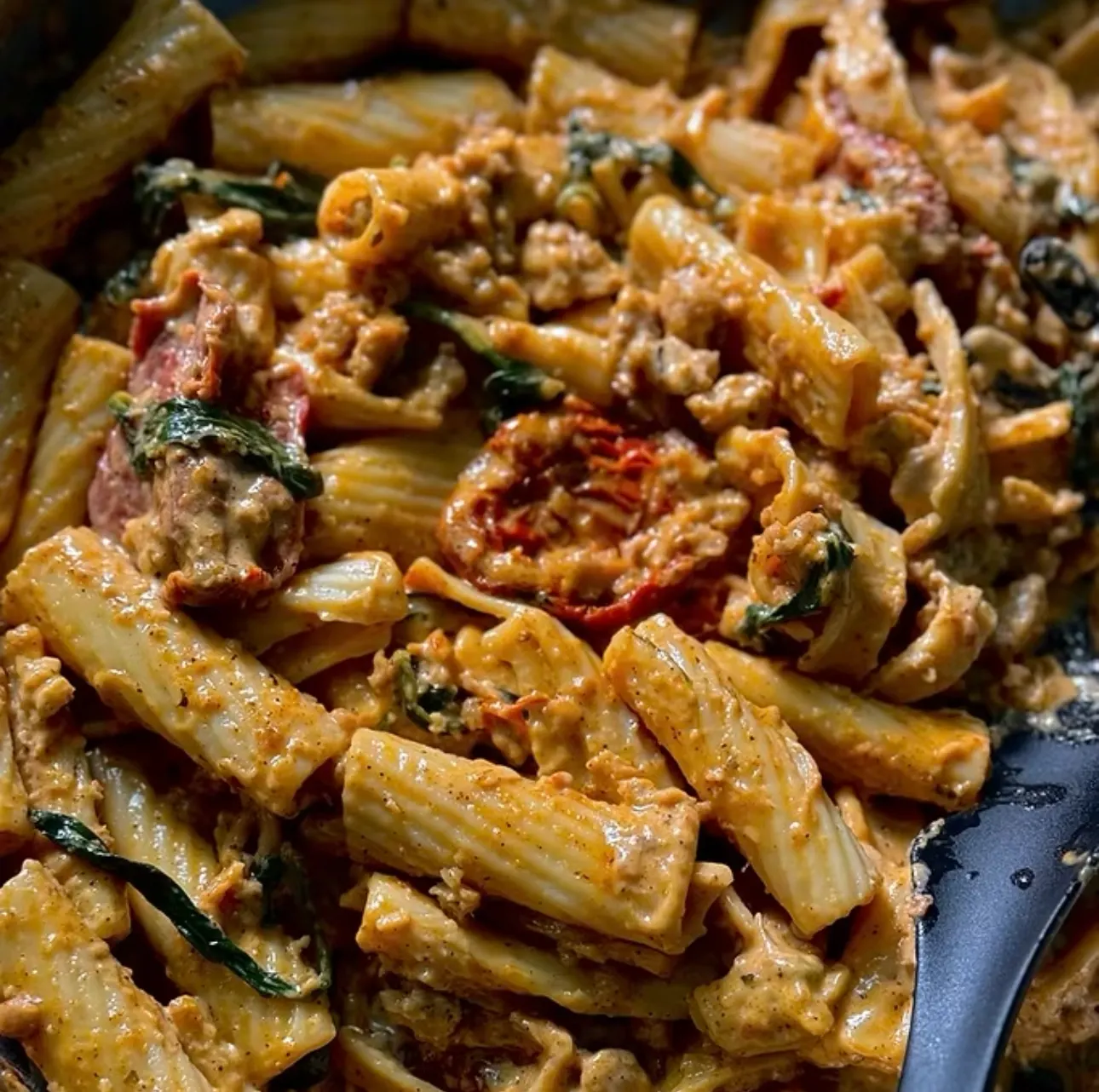 creamy-italian-sausage-rigatoni