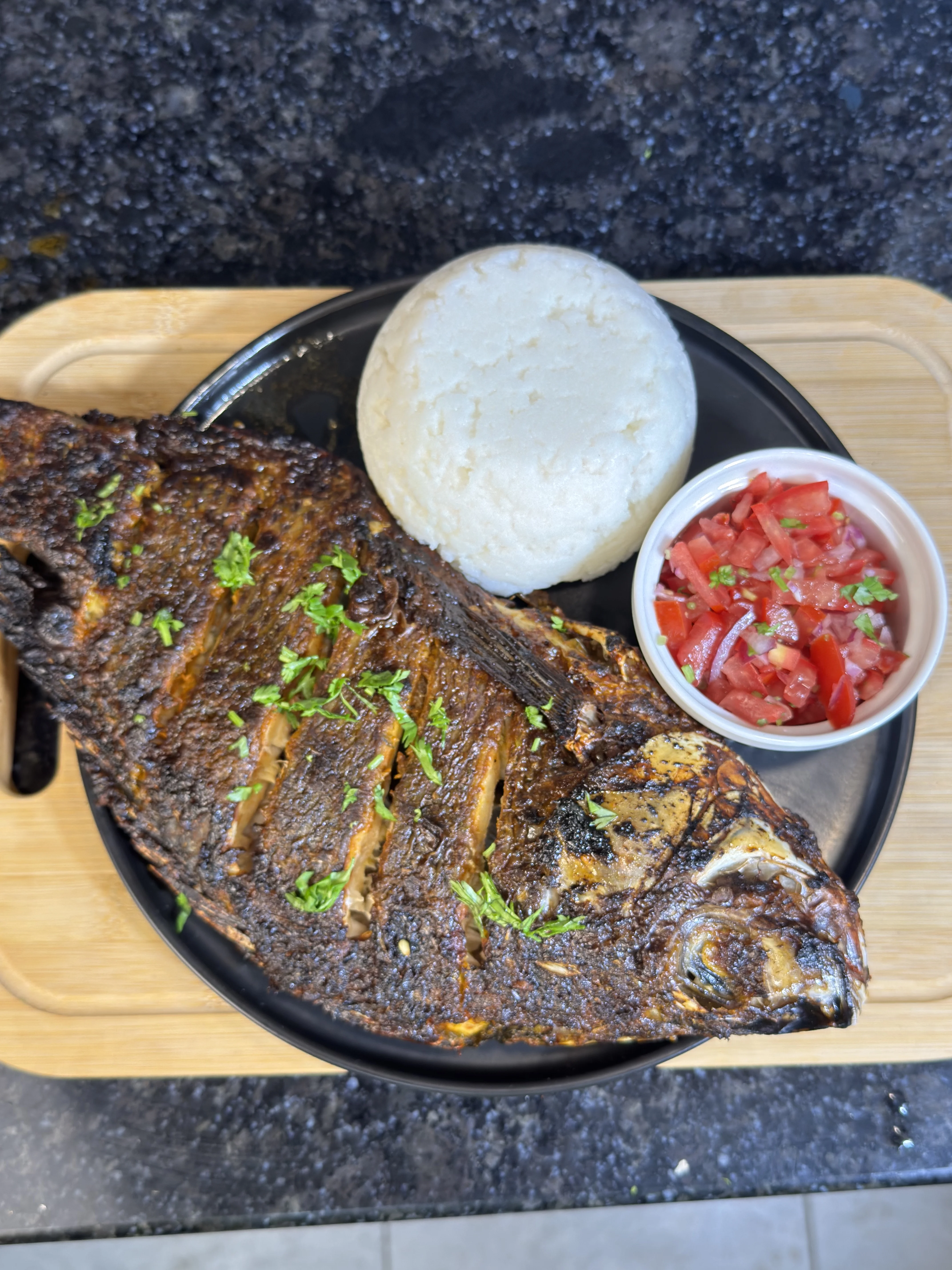 baked-fish-with-coriander-pepper-marinade