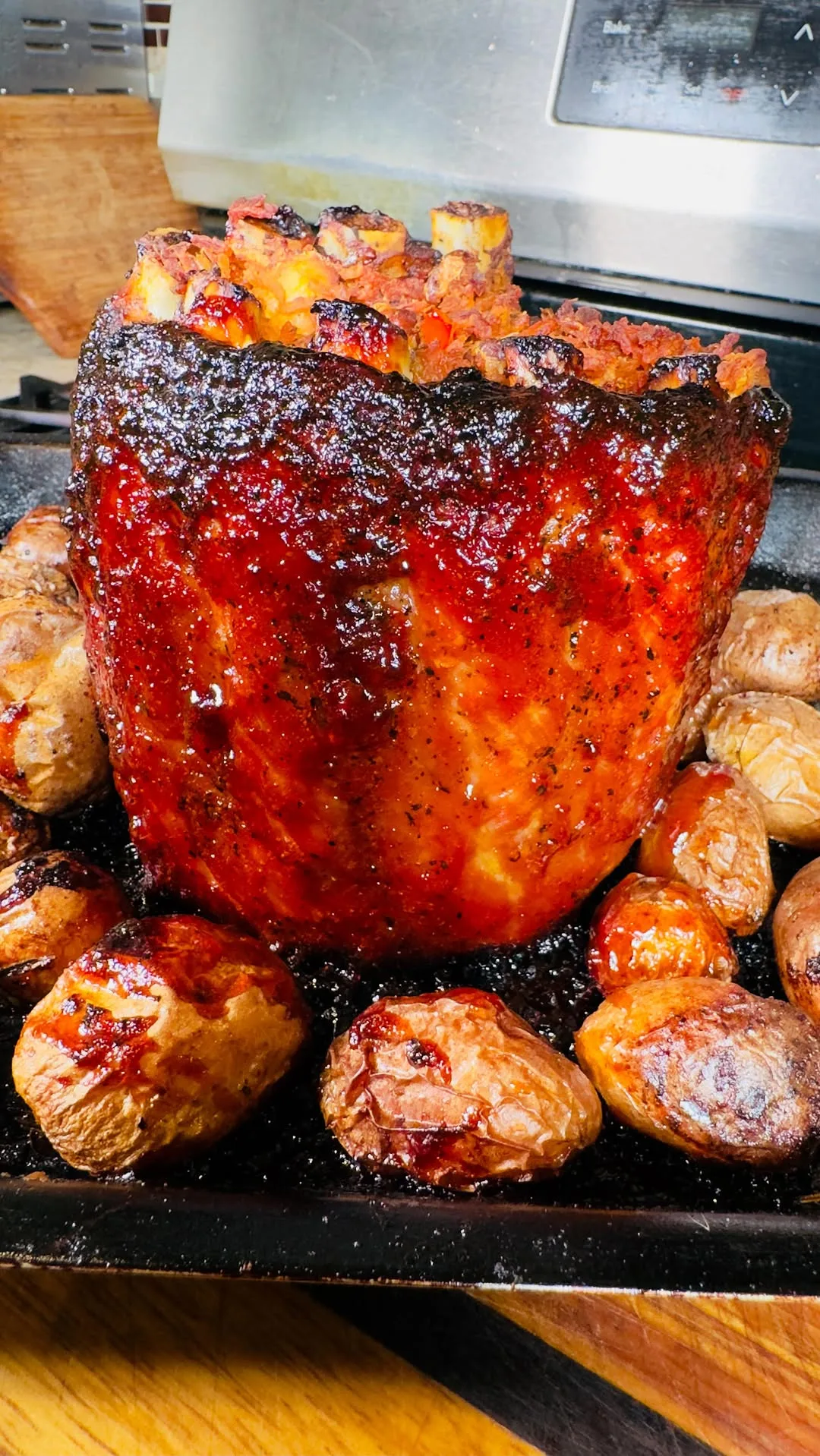 costilla-a-la-bbq-rellena-de-moro-de-habichuela