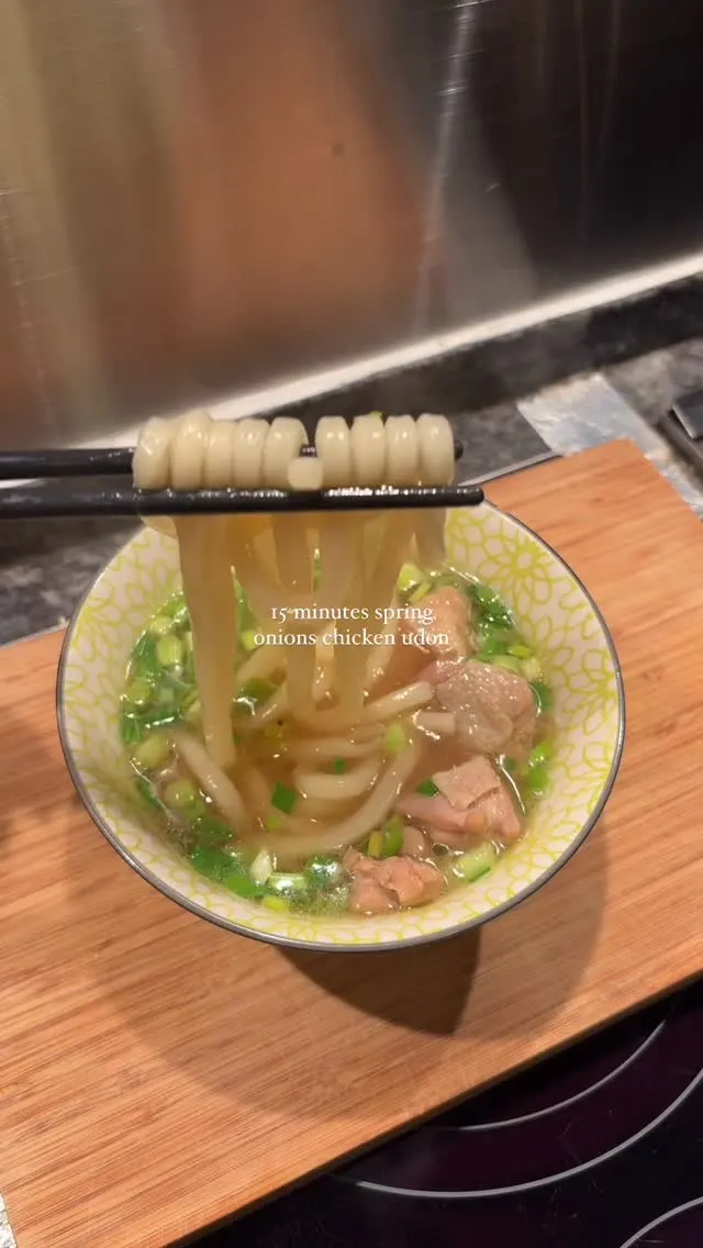 spring-onion-chicken-soup-udon