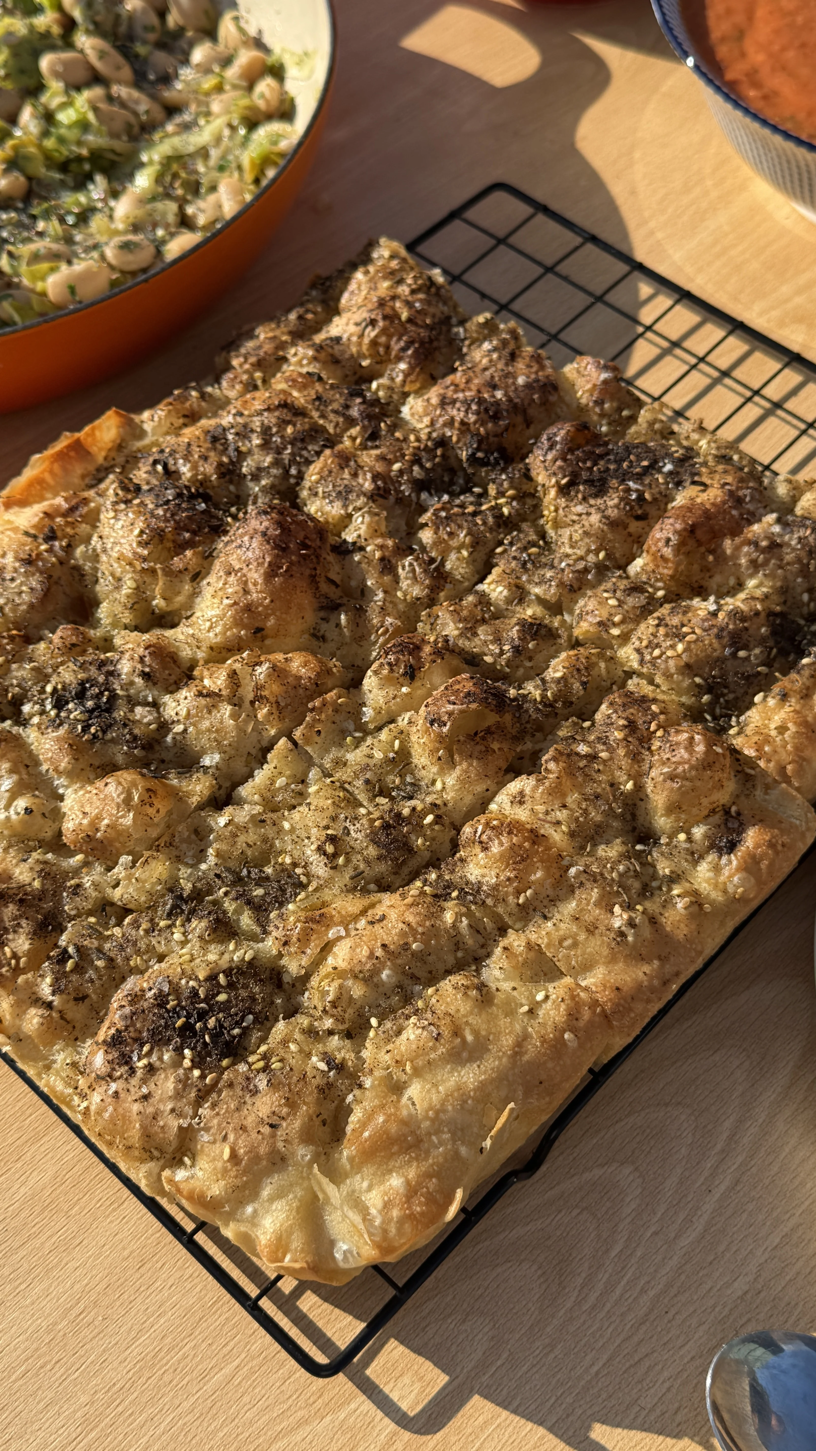 focaccia-with-za'atar