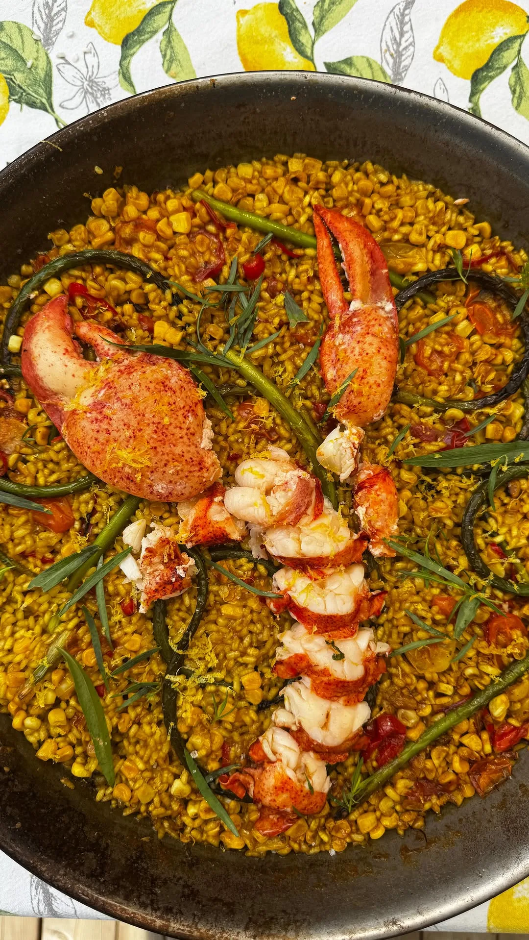 lobster-paella