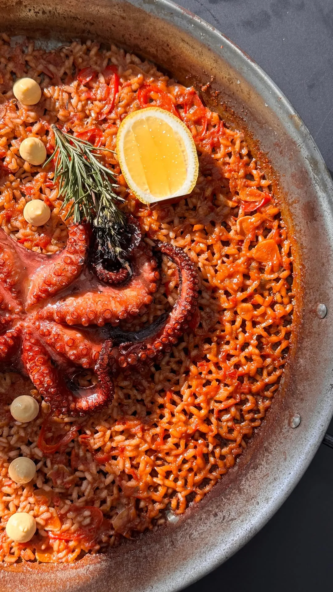 paella-con-polpo-(octopus-paella)-with-aioli