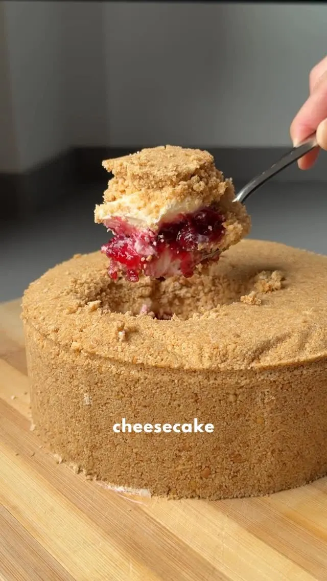 no-bake-upside-down-cheesecake