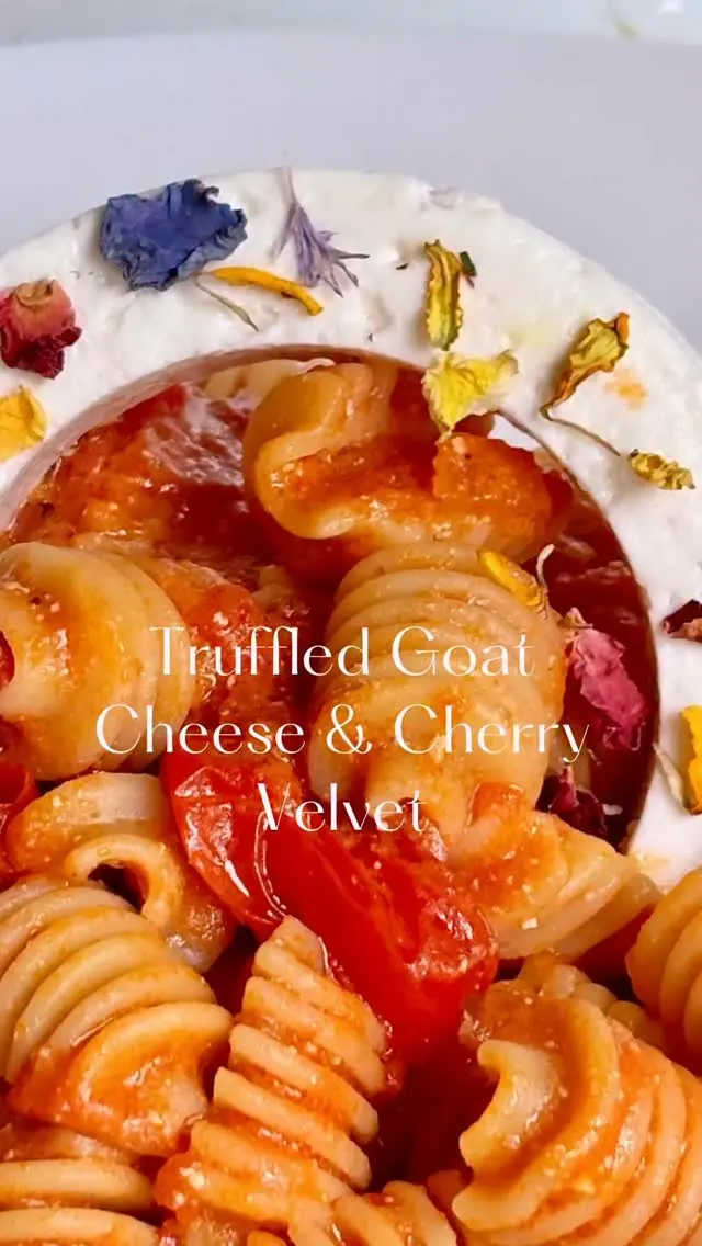 truffled-goat-cheese-and-roasted-cherry-tomato-pasta