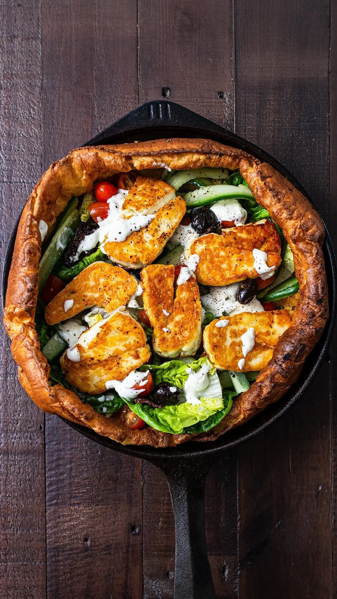 savoury-dutch-babies-episode-12:-fried-halloumi-and-greek-yoghurt