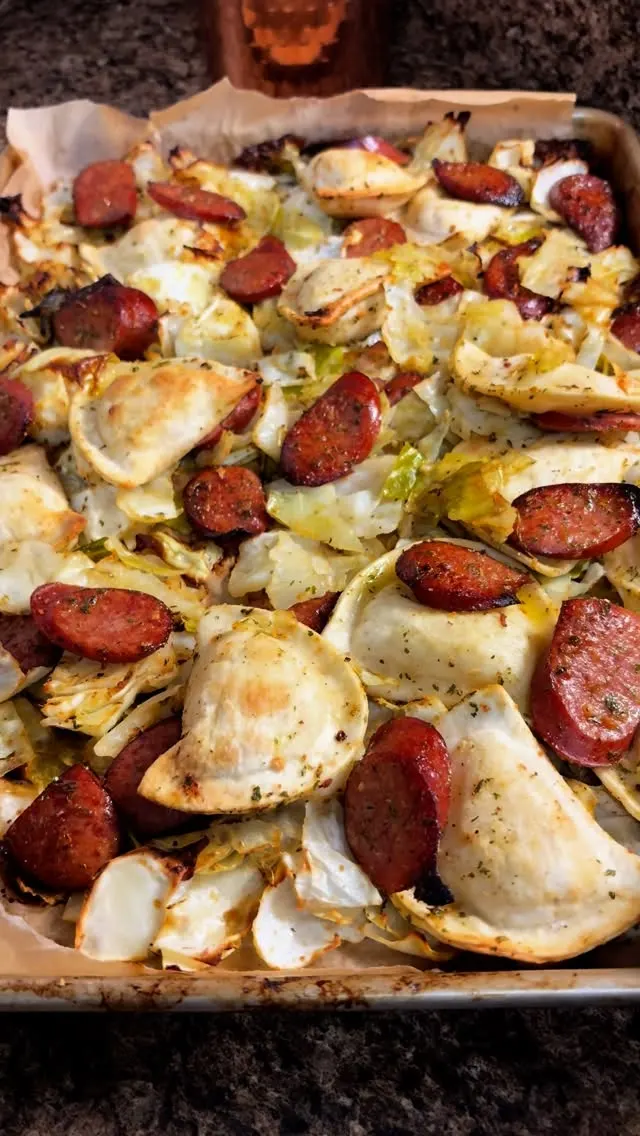 polish-sheet-pan-dinner-with-beer-cheese