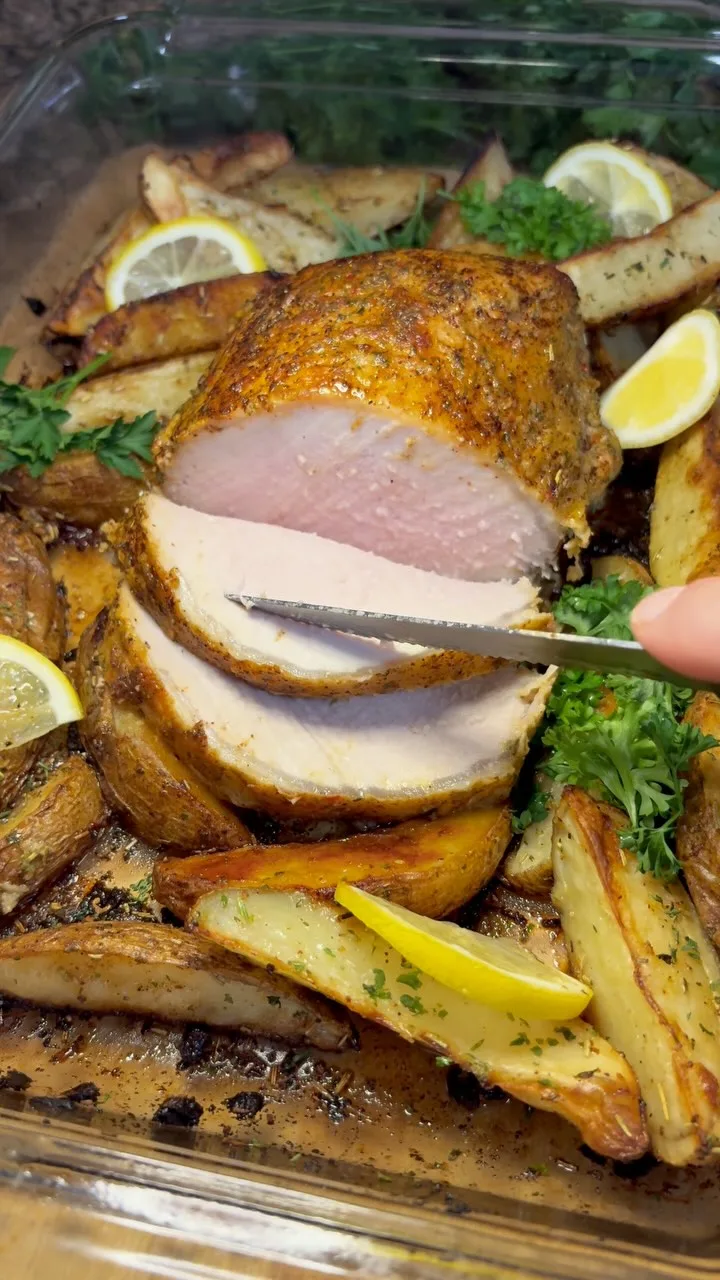 rosemary-pork-loin-and-potato-wedges