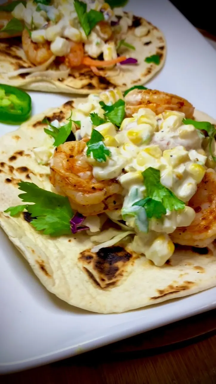 elote-inspired-shrimp-tacos