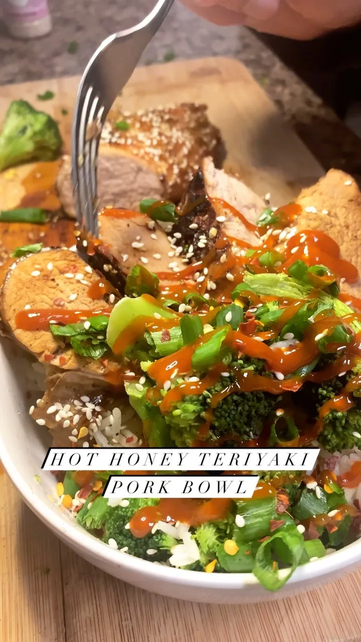 hot-honey-and-teriyaki-pork-bowl