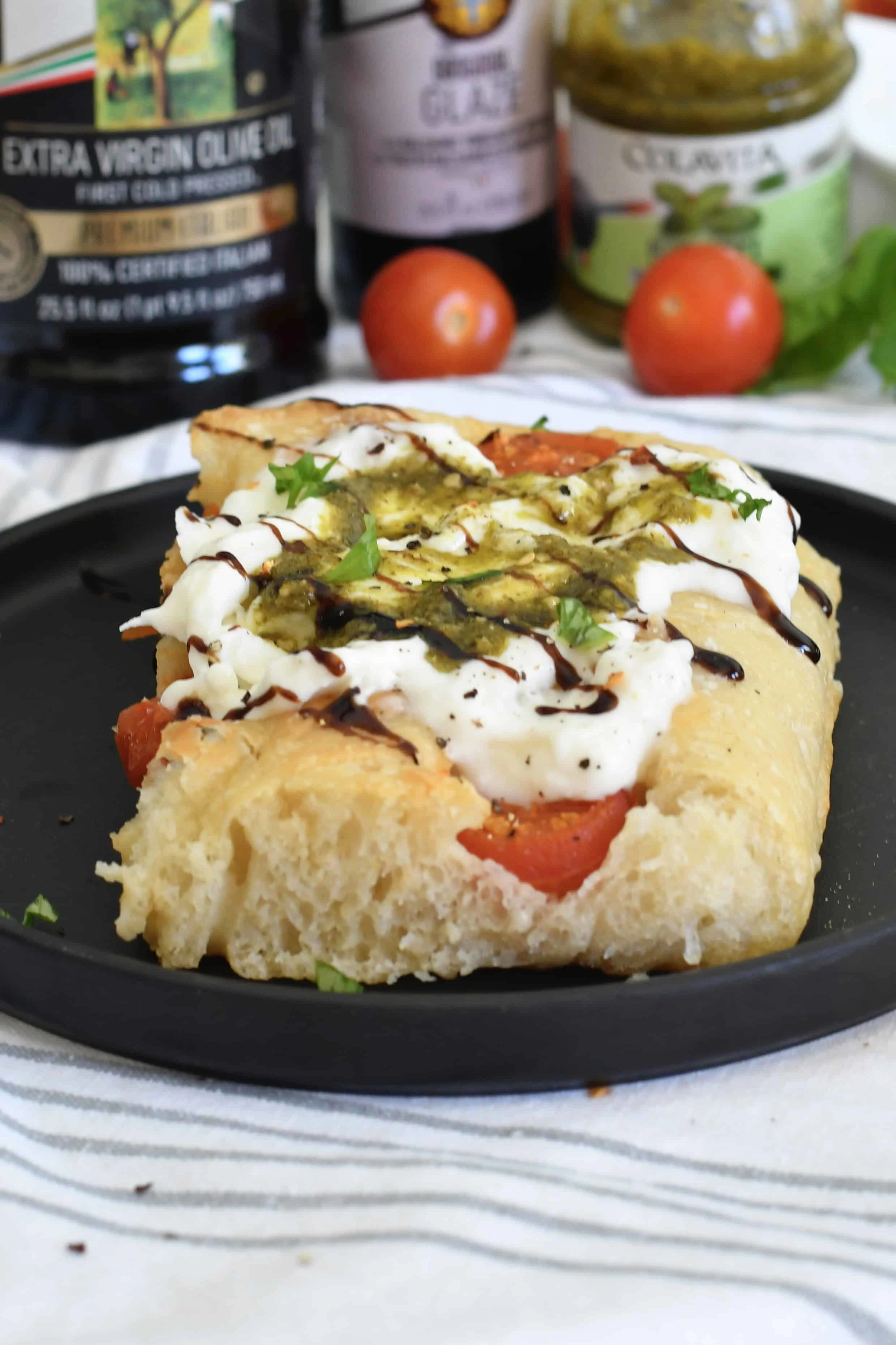 easy-no-knead-caprese-focaccia-with-burrata-pesto-and-balsamic-glaze