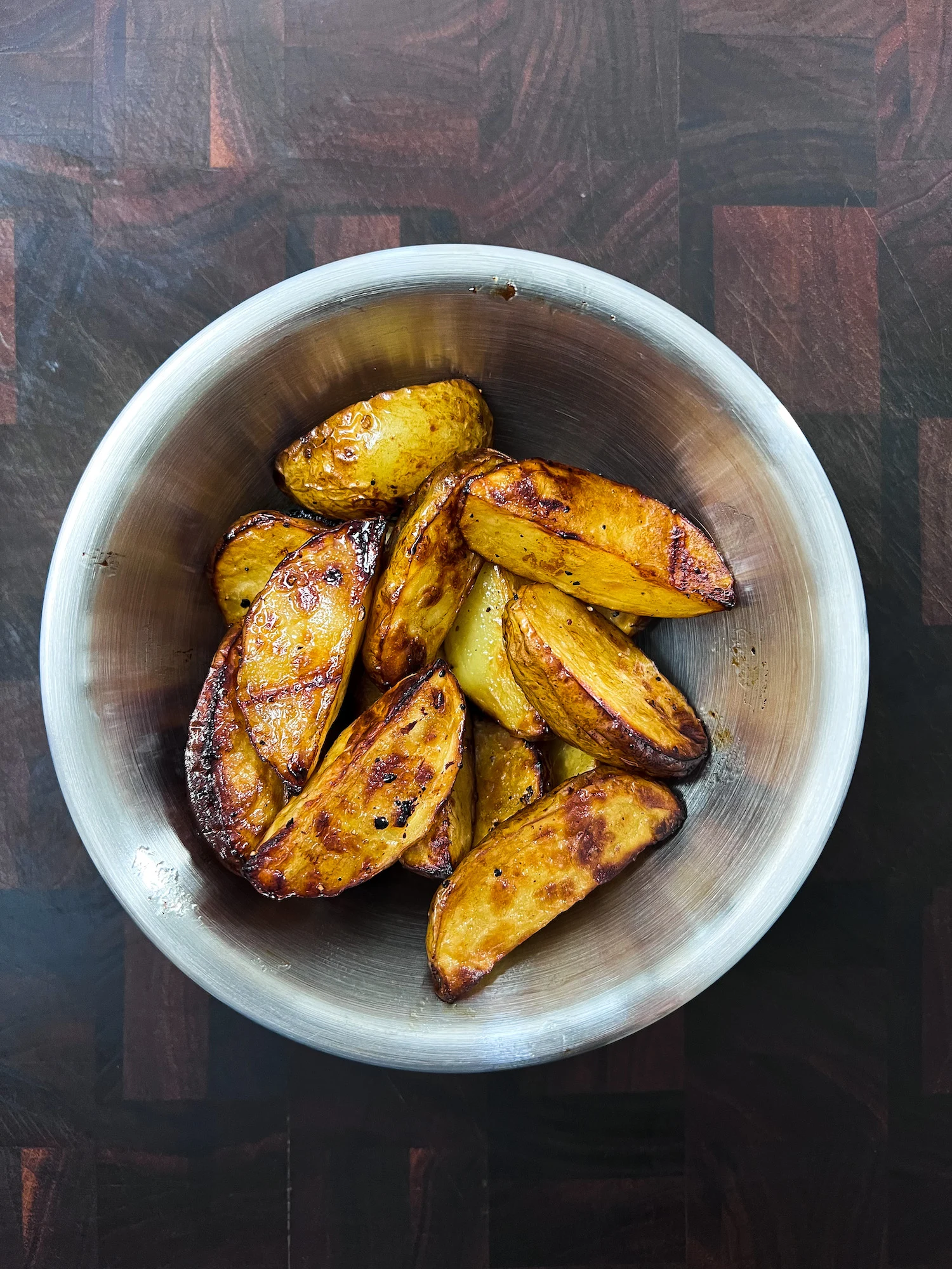 air-fryer-balsamic-potato-wedges