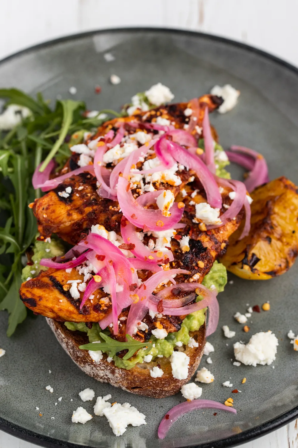 grilled-harissa-chicken-avocado-toast
