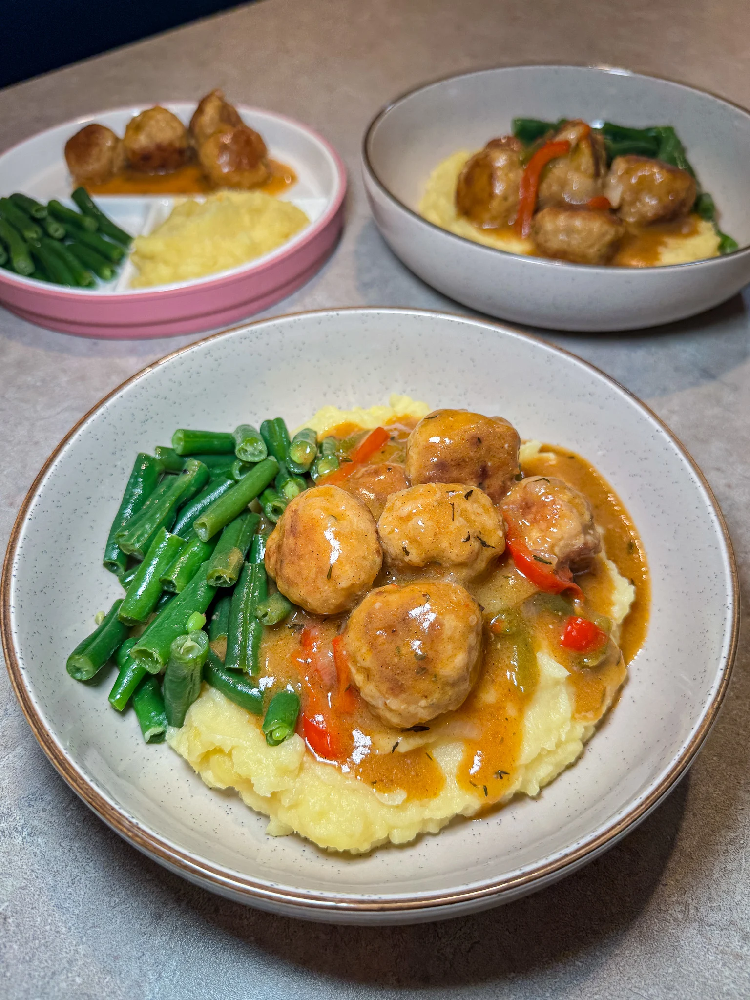 smothered-chicken-meatballs