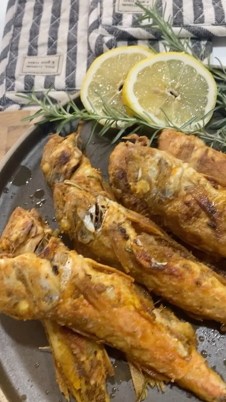 fried-koutsomoura-fish-with-garlic-and-rosemary