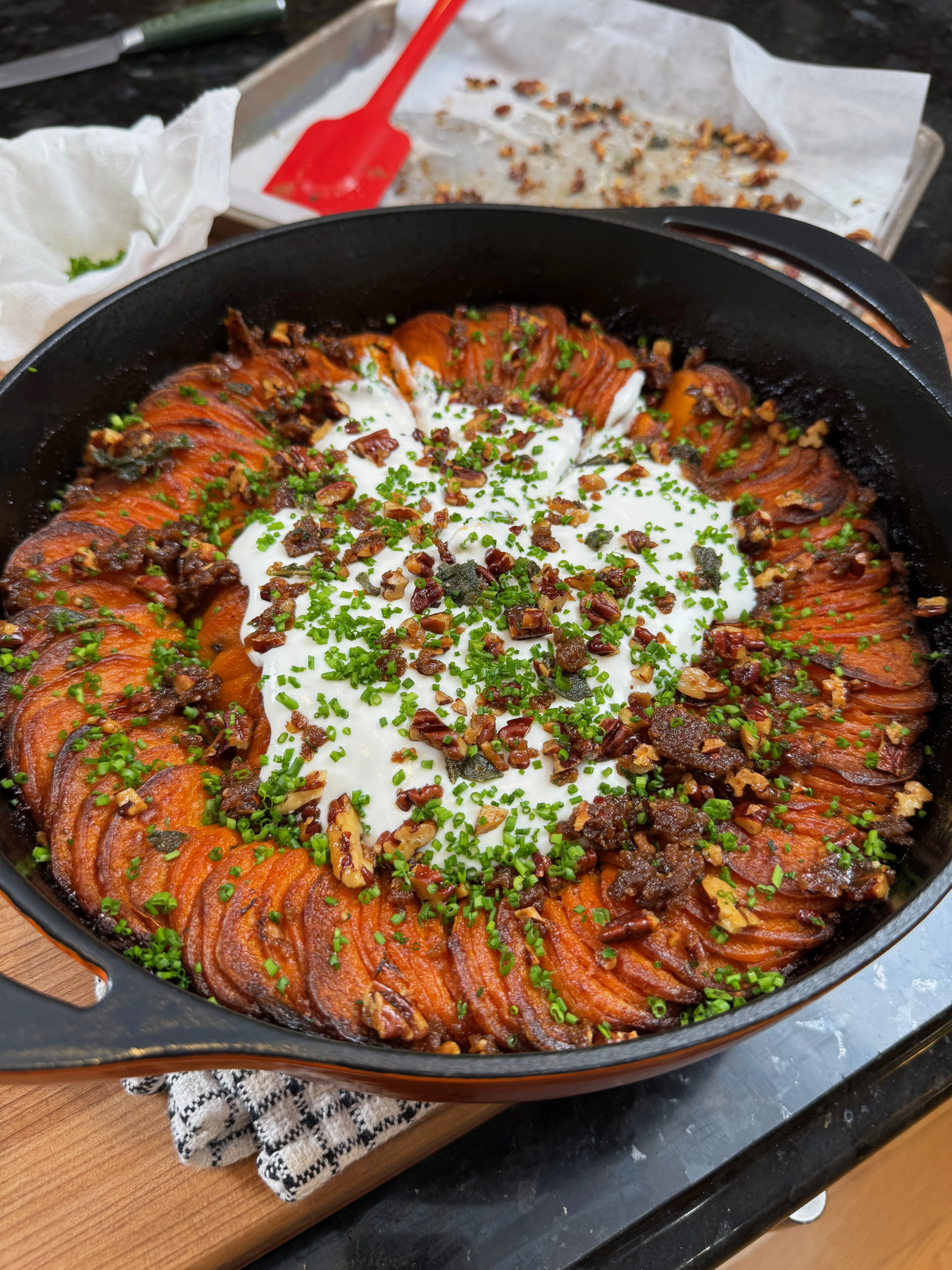 bourbon-scalloped-sweet-potatoes-and-whipped-goat-cheese